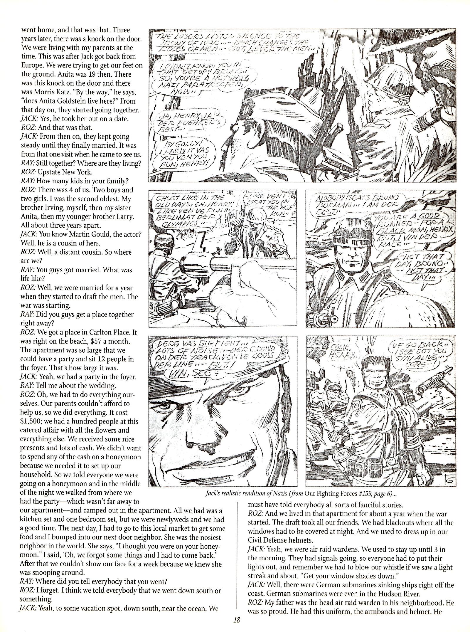 Read online The Jack Kirby Collector comic -  Issue #29 - 18