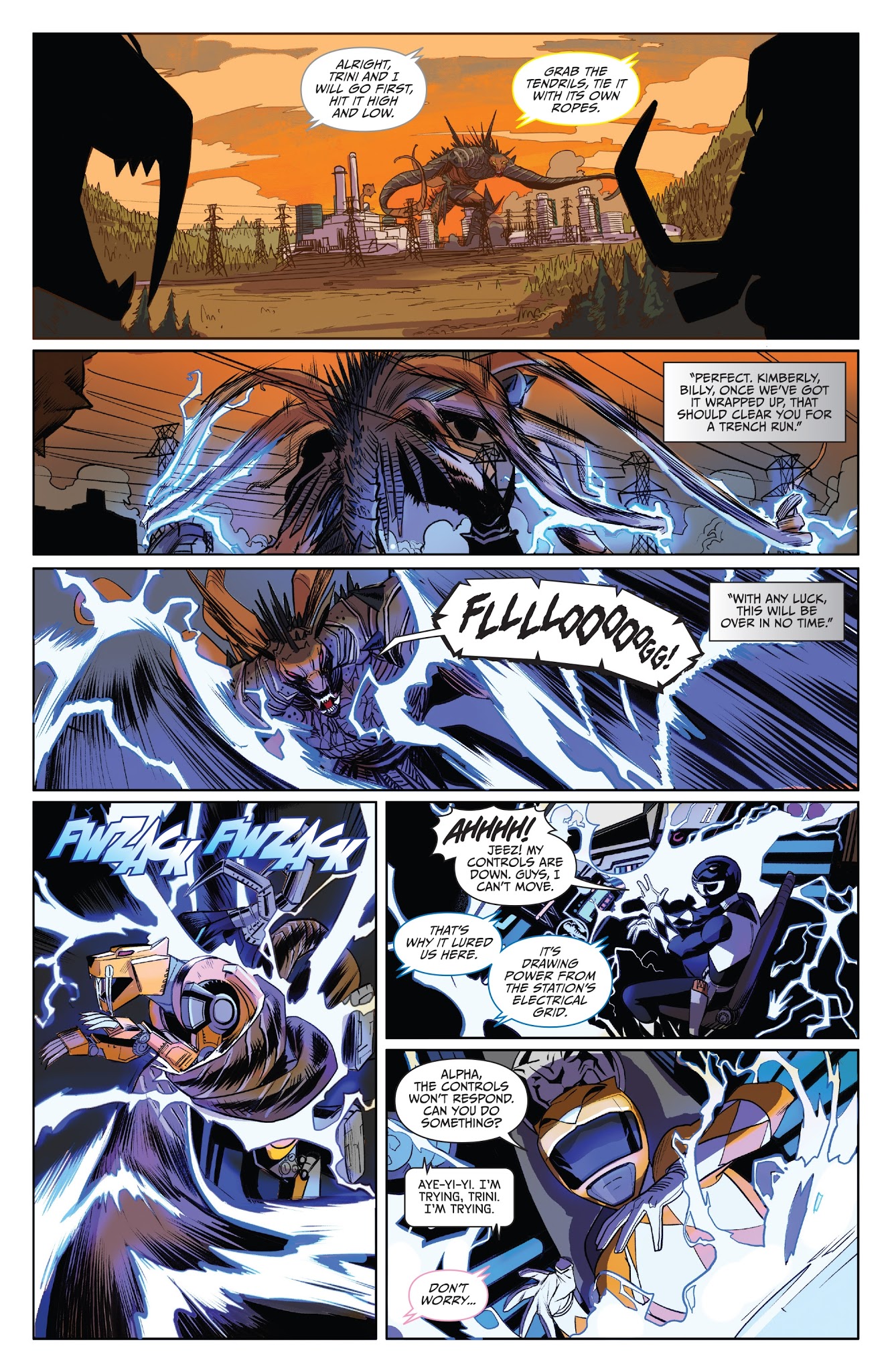 Read online Saban's Go Go Power Rangers comic -  Issue #4 - 13