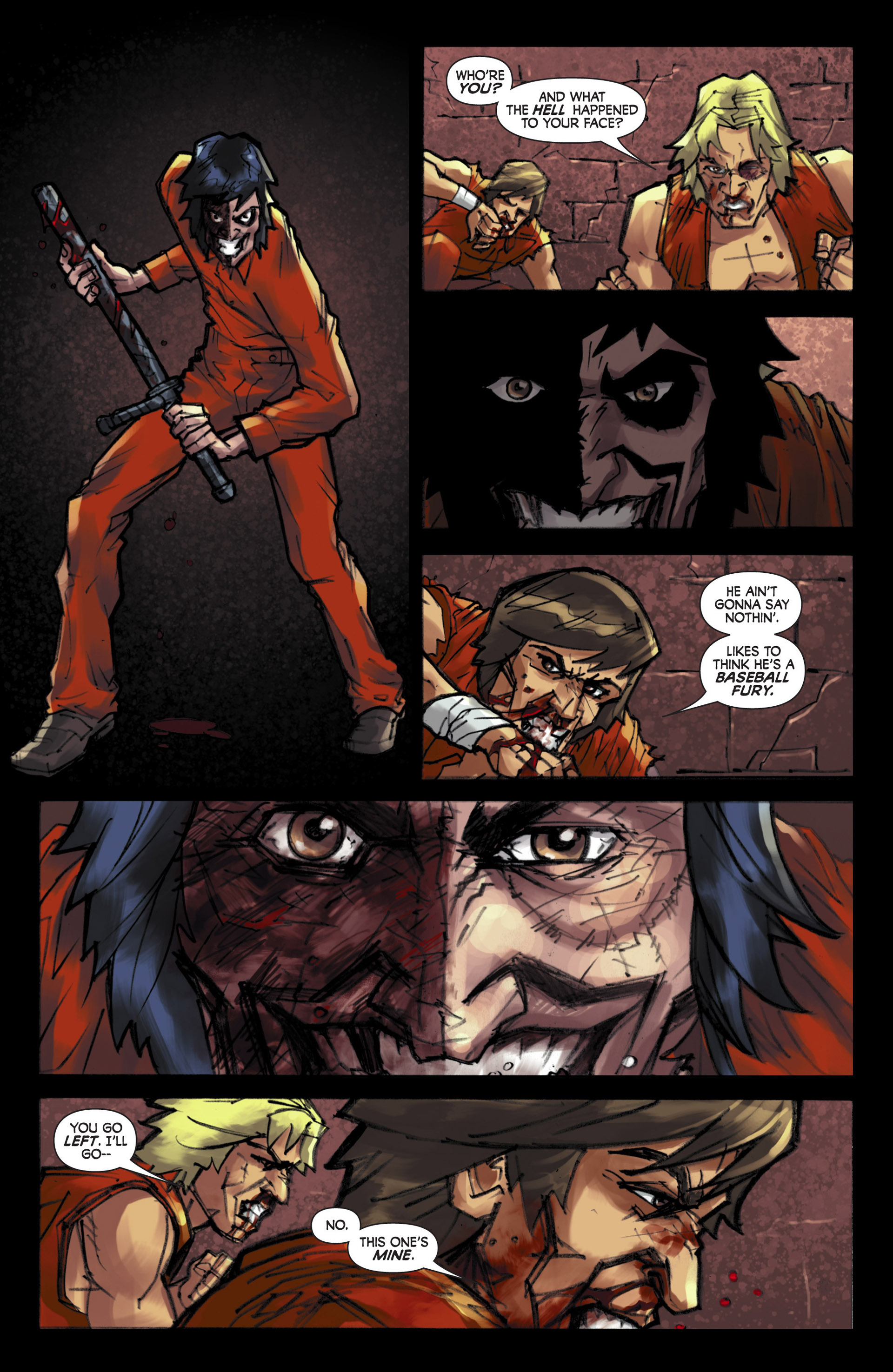 Read online The Warriors: Jailbreak comic -  Issue #4 - 8