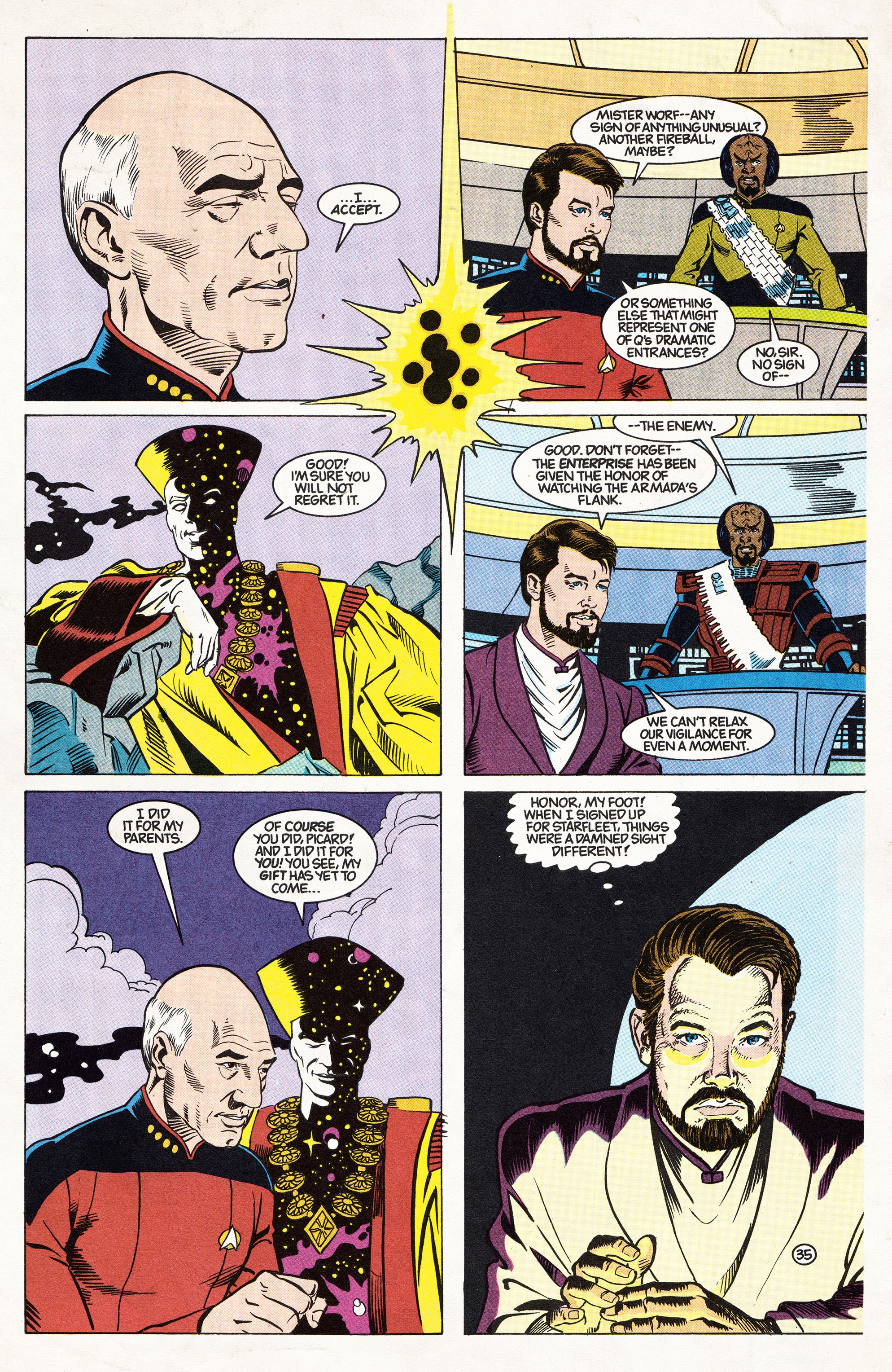 Read online Star Trek: The Next Generation: The Gift Facsimile Edition comic -  Issue # TPB - 37