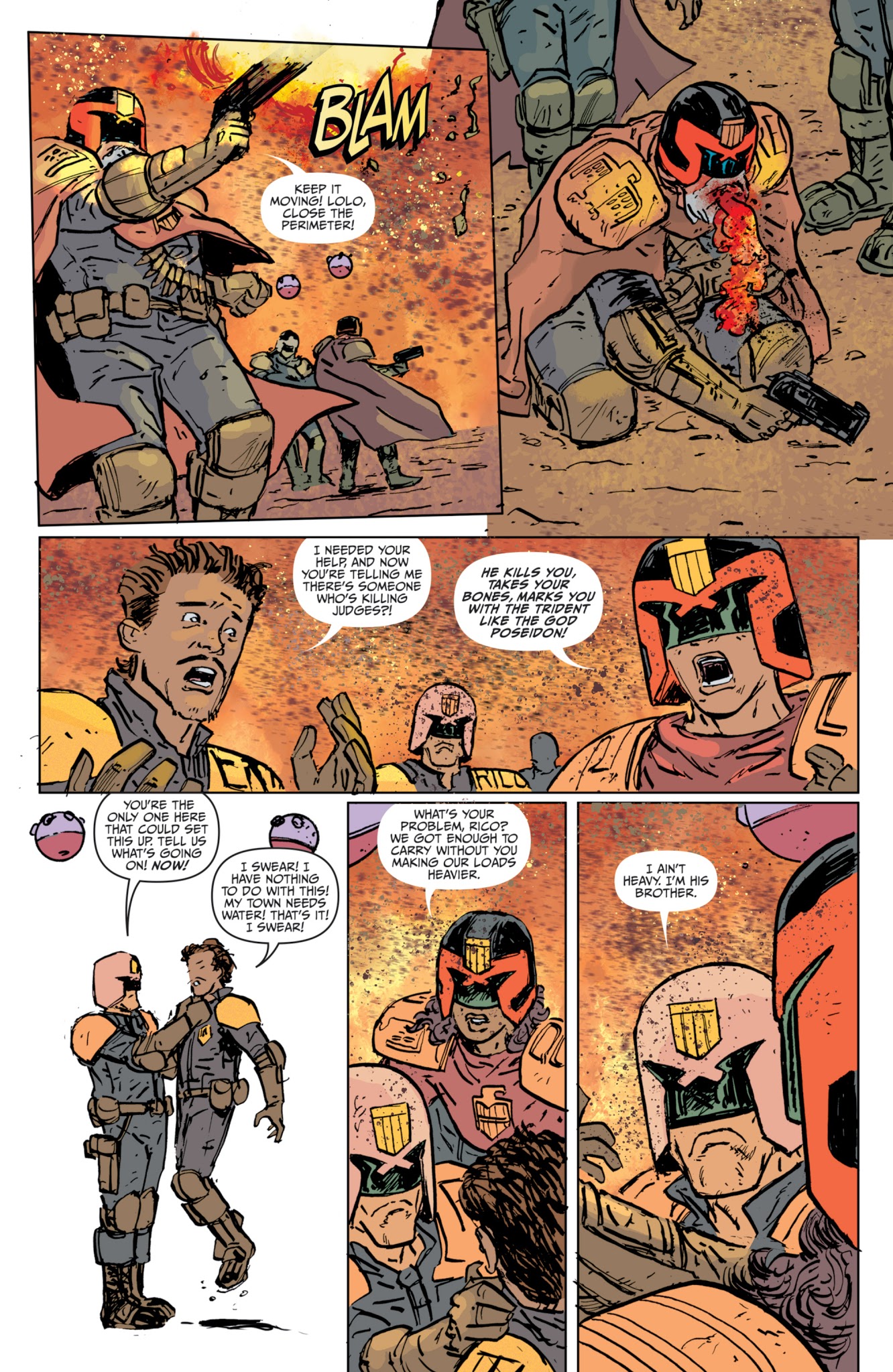 Read online Judge Dredd: The Blessed Earth comic -  Issue #4 - 17