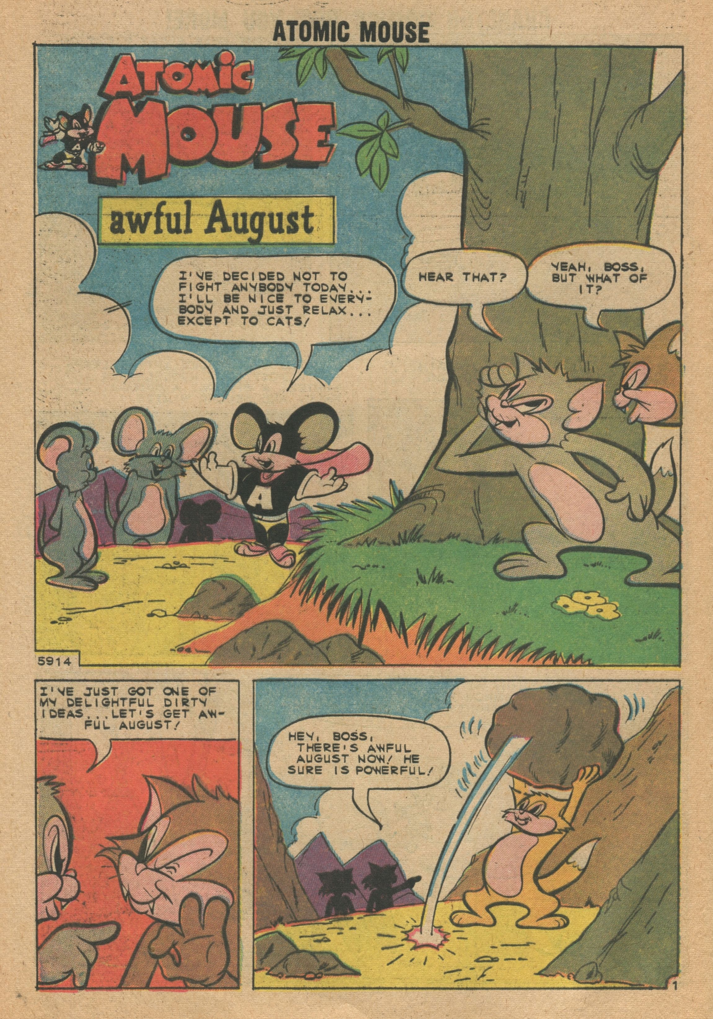 Read online Atomic Mouse comic -  Issue #35 - 28