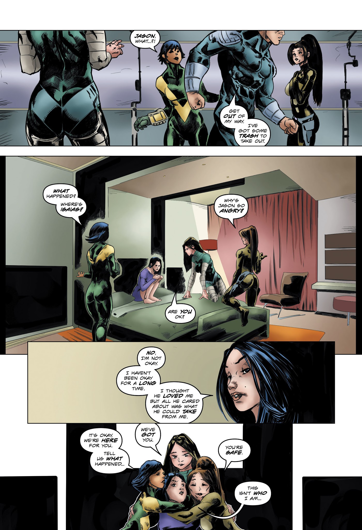 Read online Alpha Gods: Revelation comic -  Issue #3 - 5