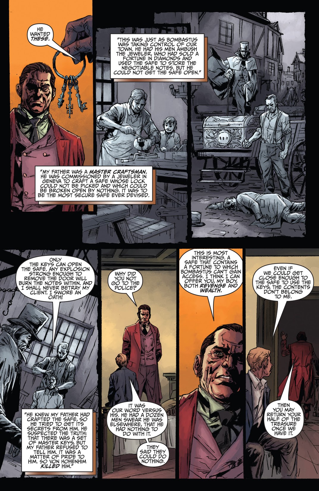 Read online Sherlock Holmes: Moriarty Lives comic -  Issue #2 - 10