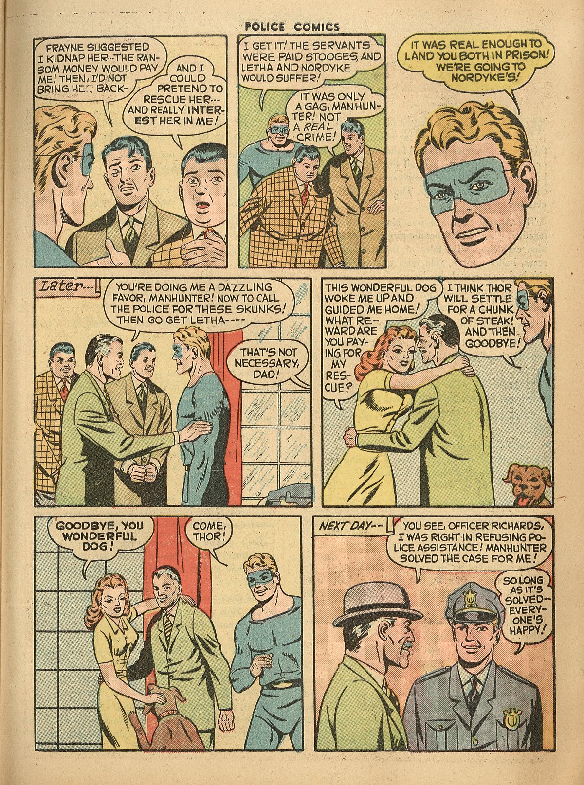 Read online Police Comics comic -  Issue #59 - 47
