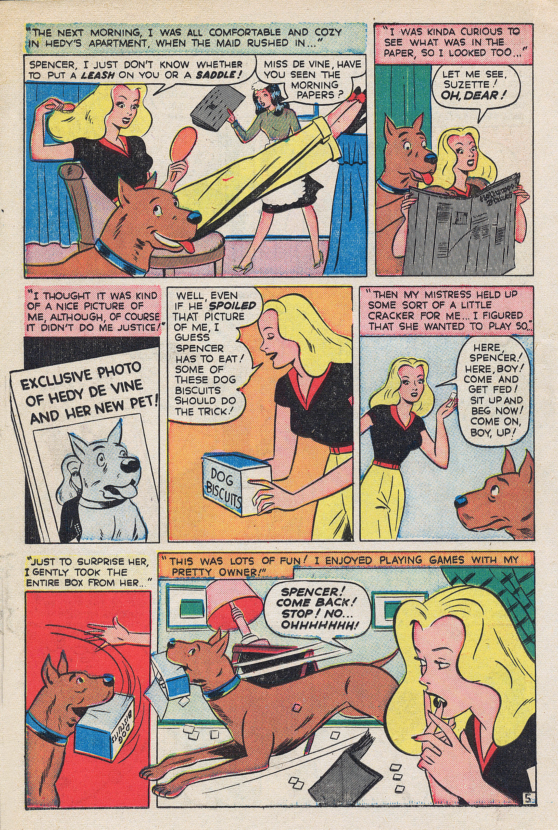 Read online Tessie the Typist comic -  Issue #20 - 22
