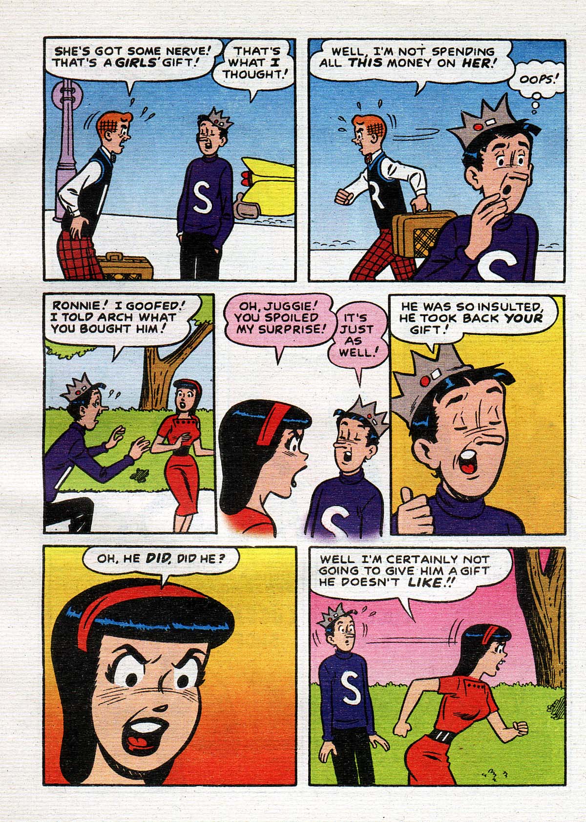 Read online Betty and Veronica Digest Magazine comic -  Issue #54 - 12