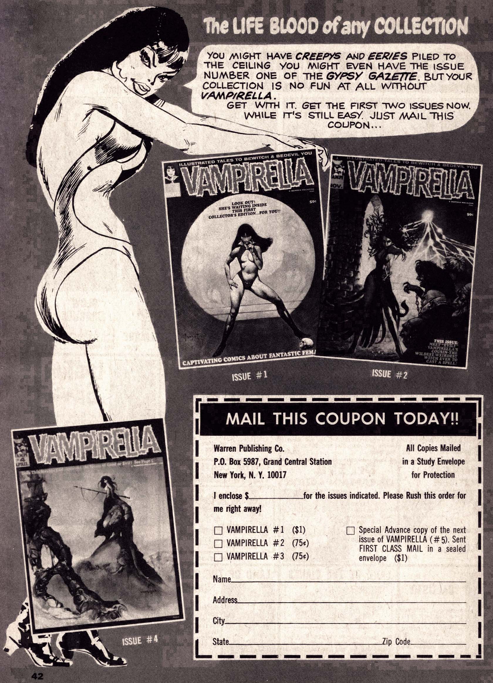 Read online Vampirella (1969) comic -  Issue #4 - 41