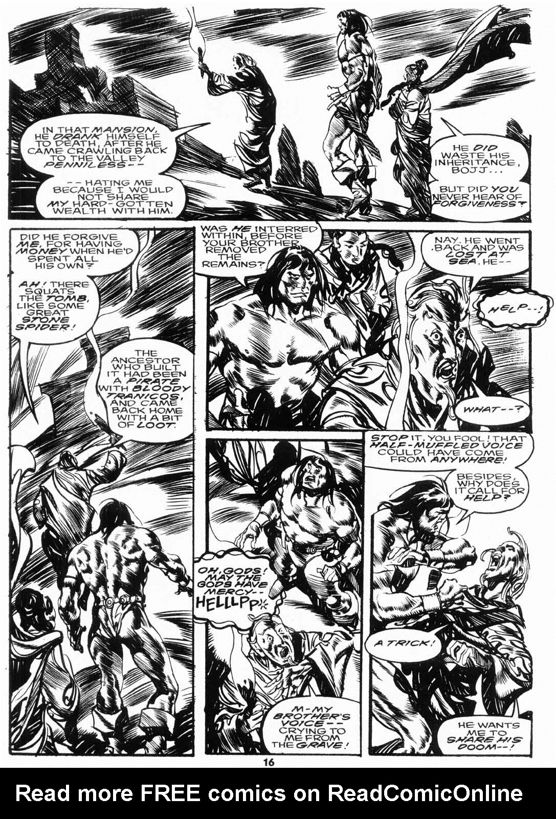 Read online The Savage Sword Of Conan comic -  Issue #224 - 18