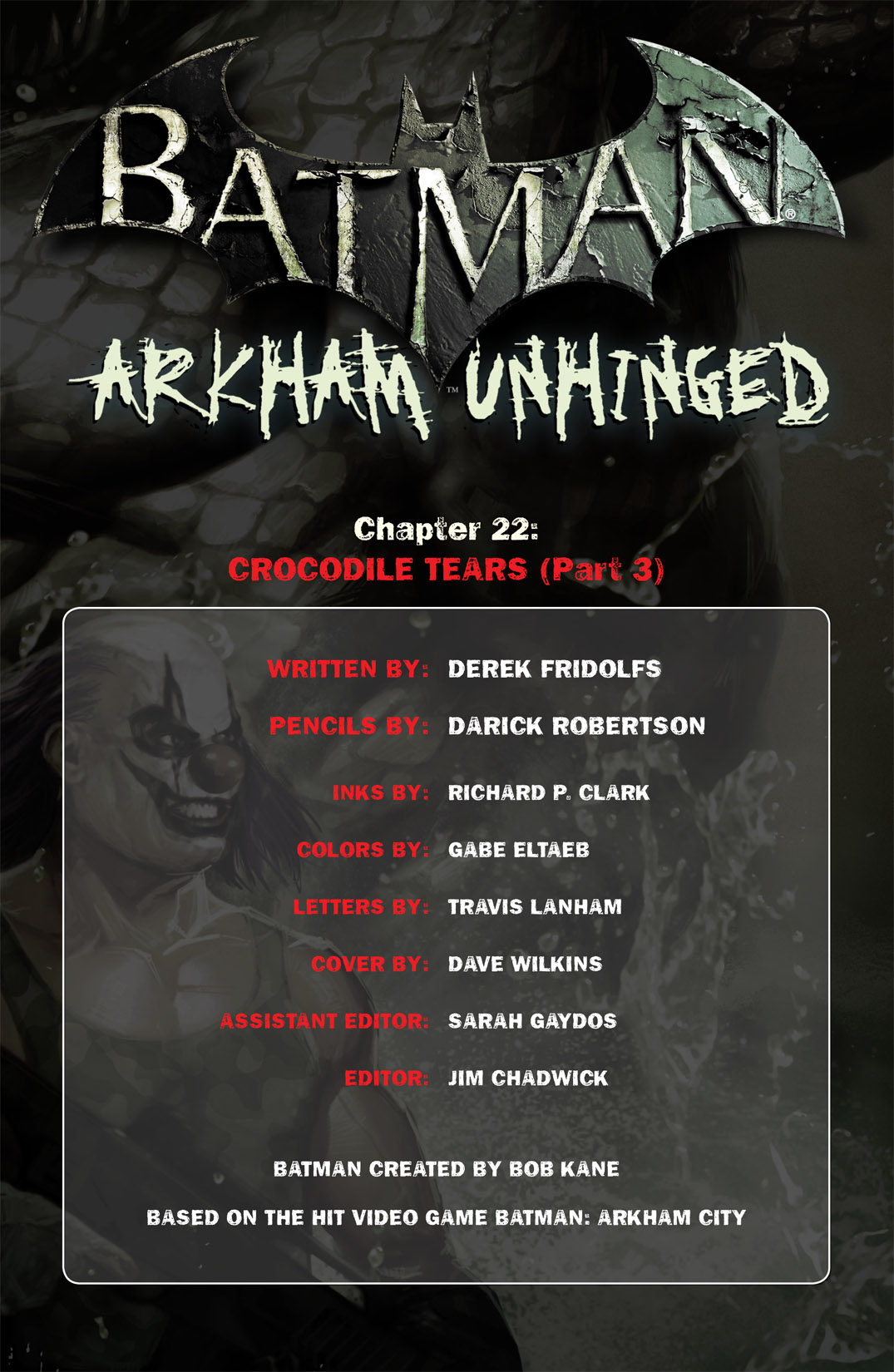 Read online Batman: Arkham Unhinged (2011) comic -  Issue #22 - 2