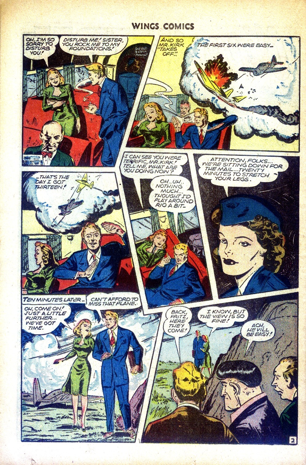 Read online Wings Comics comic -  Issue #68 - 36