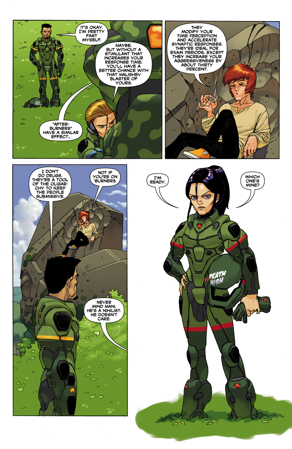 Read online Hellcyon comic -  Issue # _TPB - 50