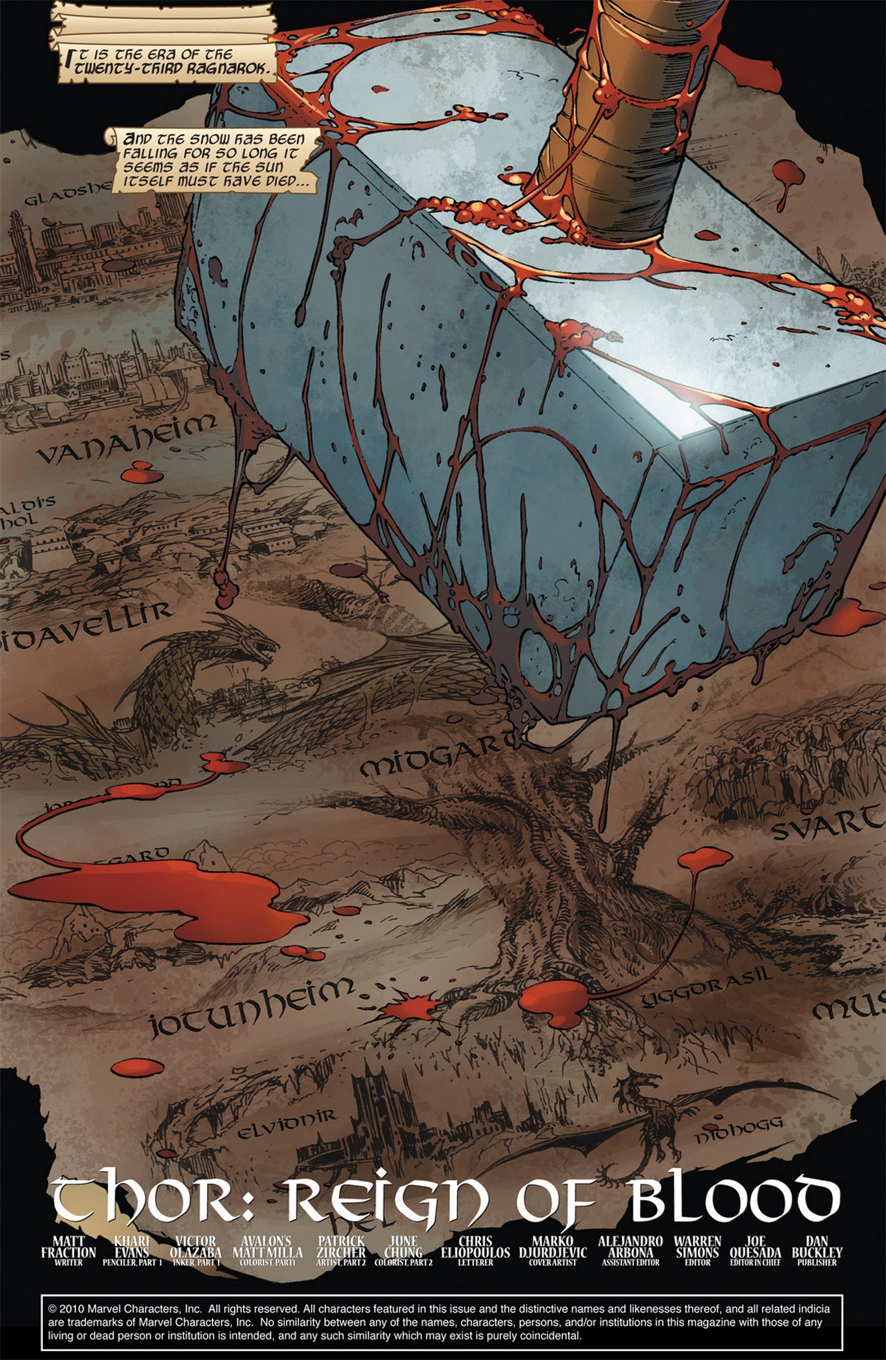 Read online Thor: Reign of Blood comic -  Issue # Full - 2