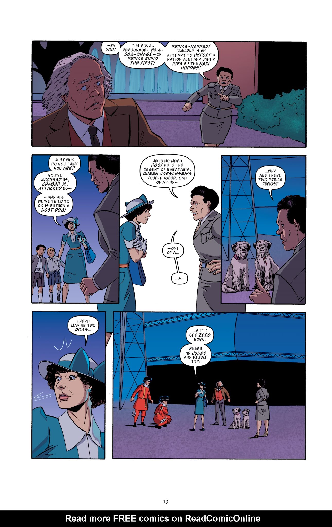 Read online Back to the Future: Tales from the Time Train comic -  Issue #6 - 15