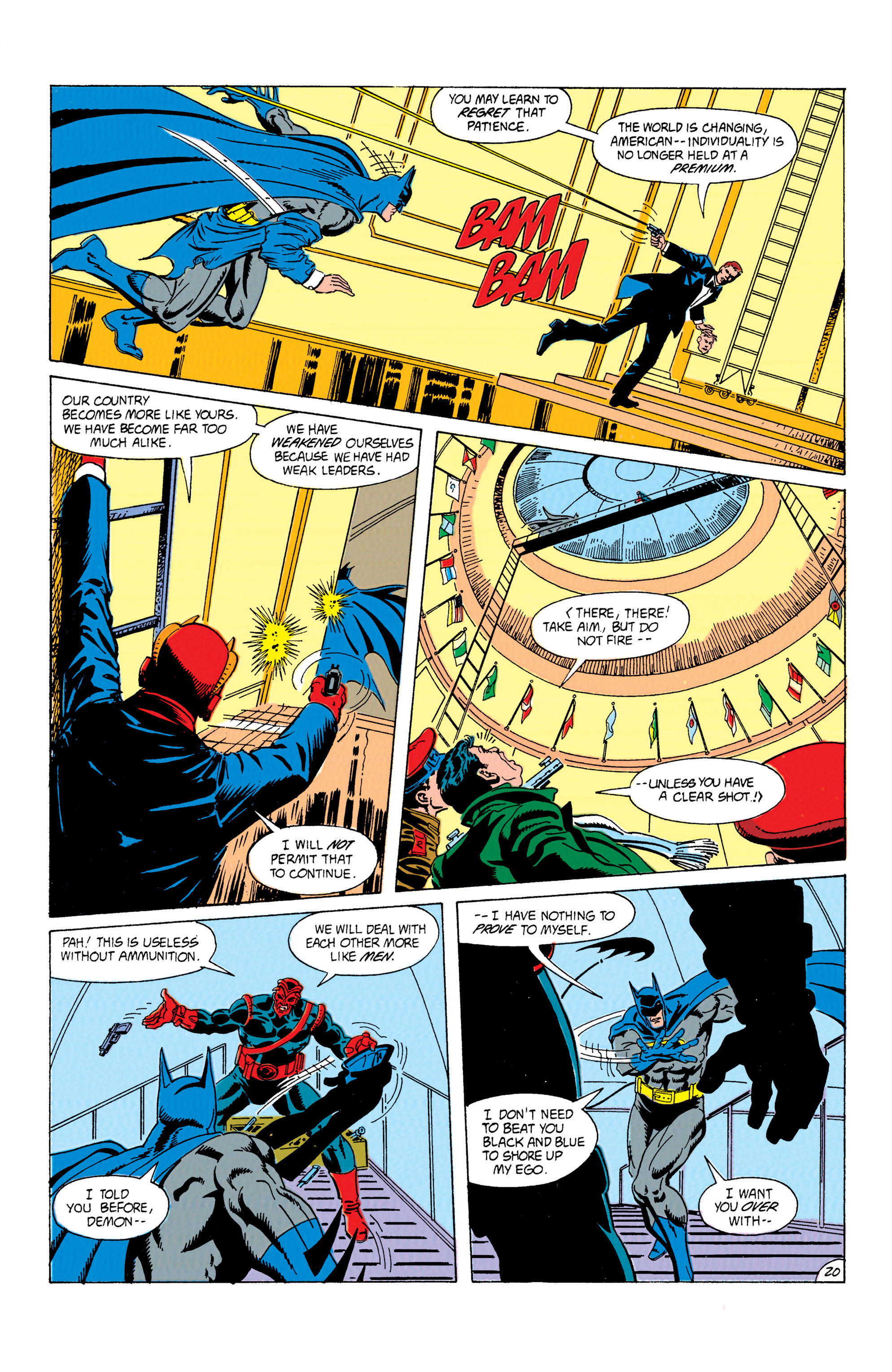 Read online Batman (1940) comic -  Issue #446 - 21