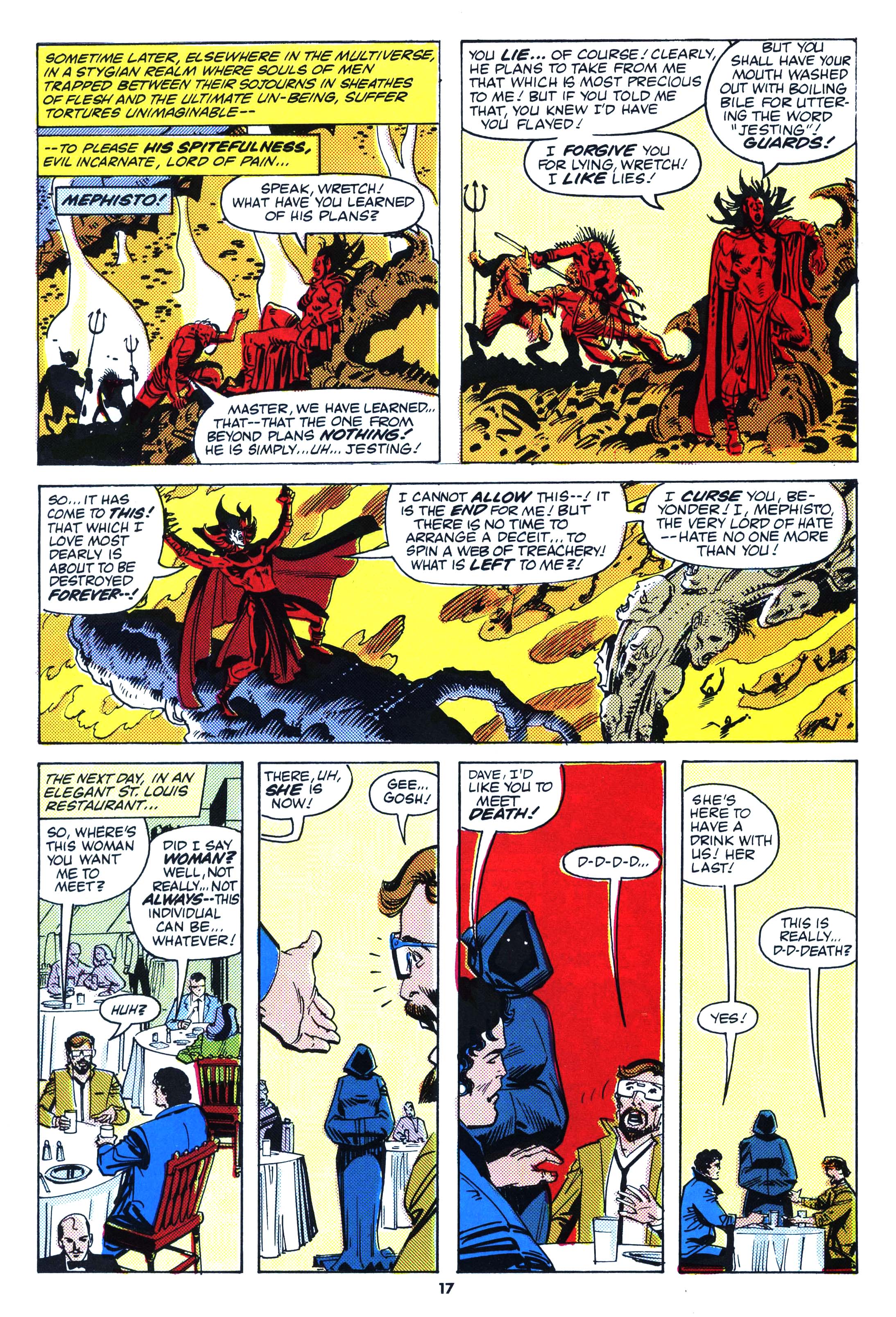 Read online Secret Wars (1985) comic -  Issue #64 - 17