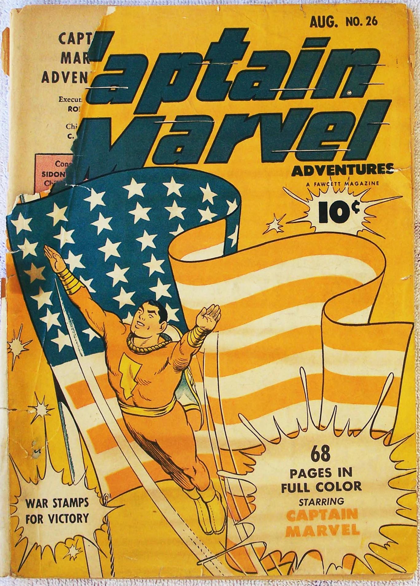Read online Captain Marvel Adventures comic -  Issue #26 - 2