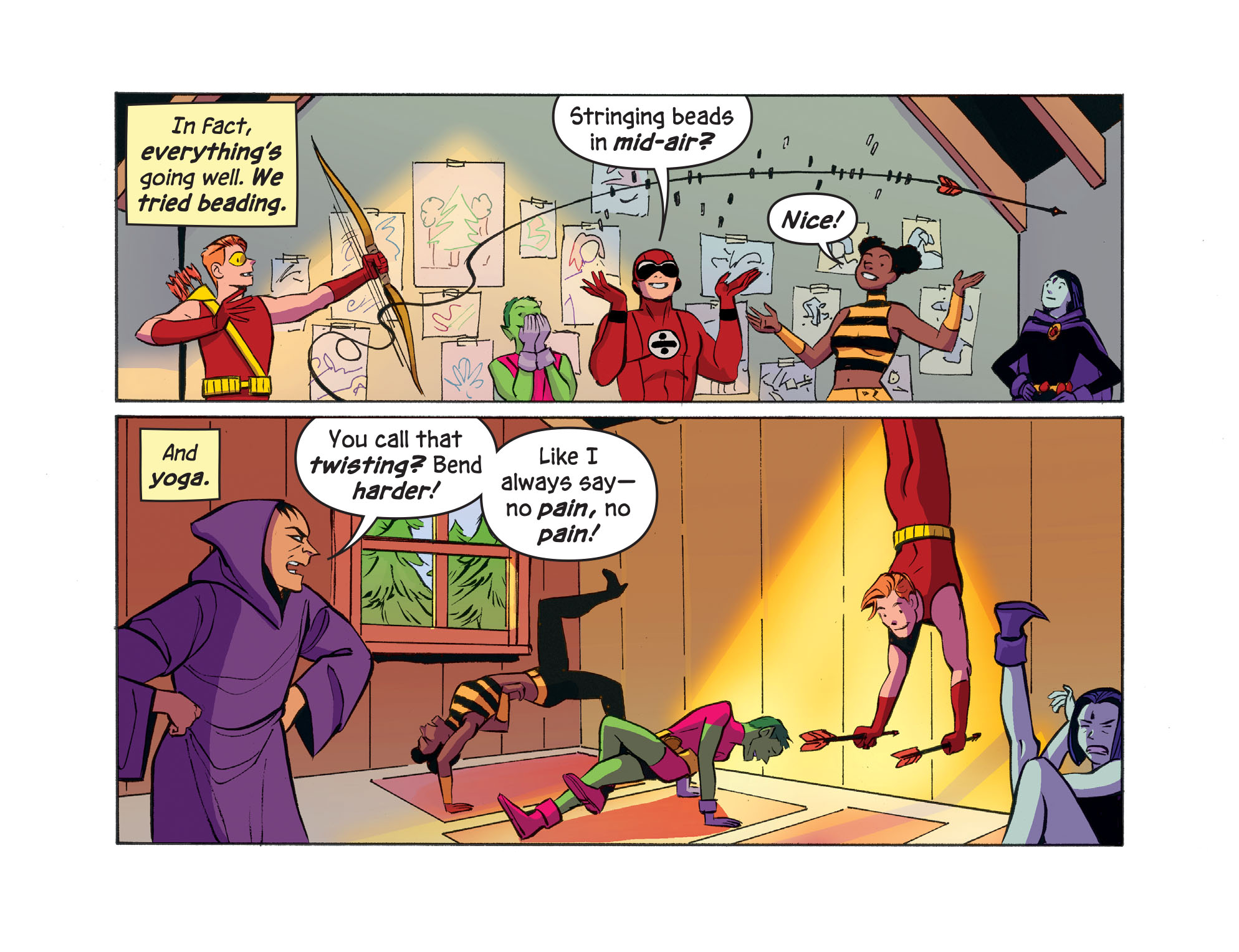 Read online Teen Titans Go! To Camp comic -  Issue #10 - 9