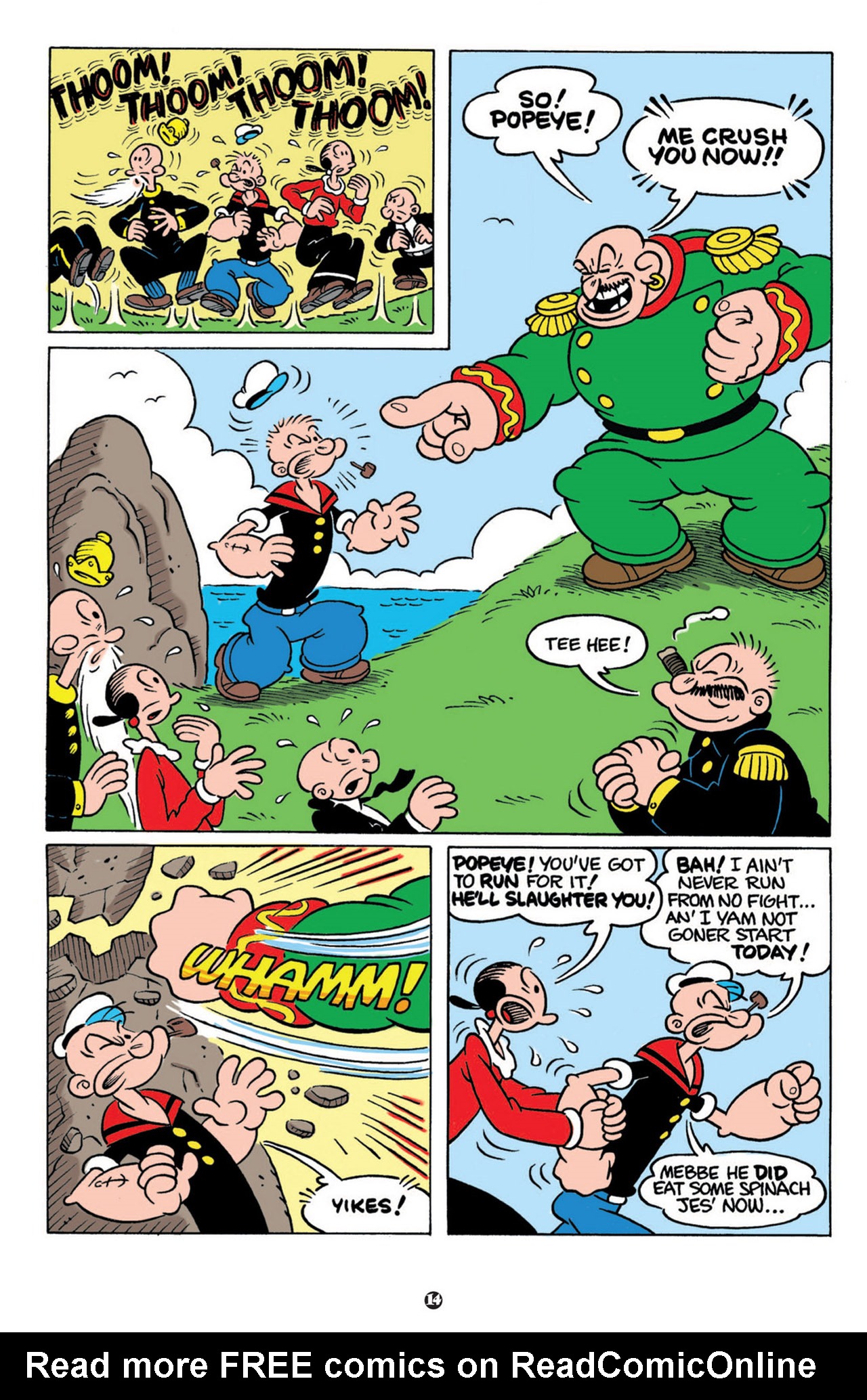 Read online Popeye (2012) comic -  Issue #4 - 16