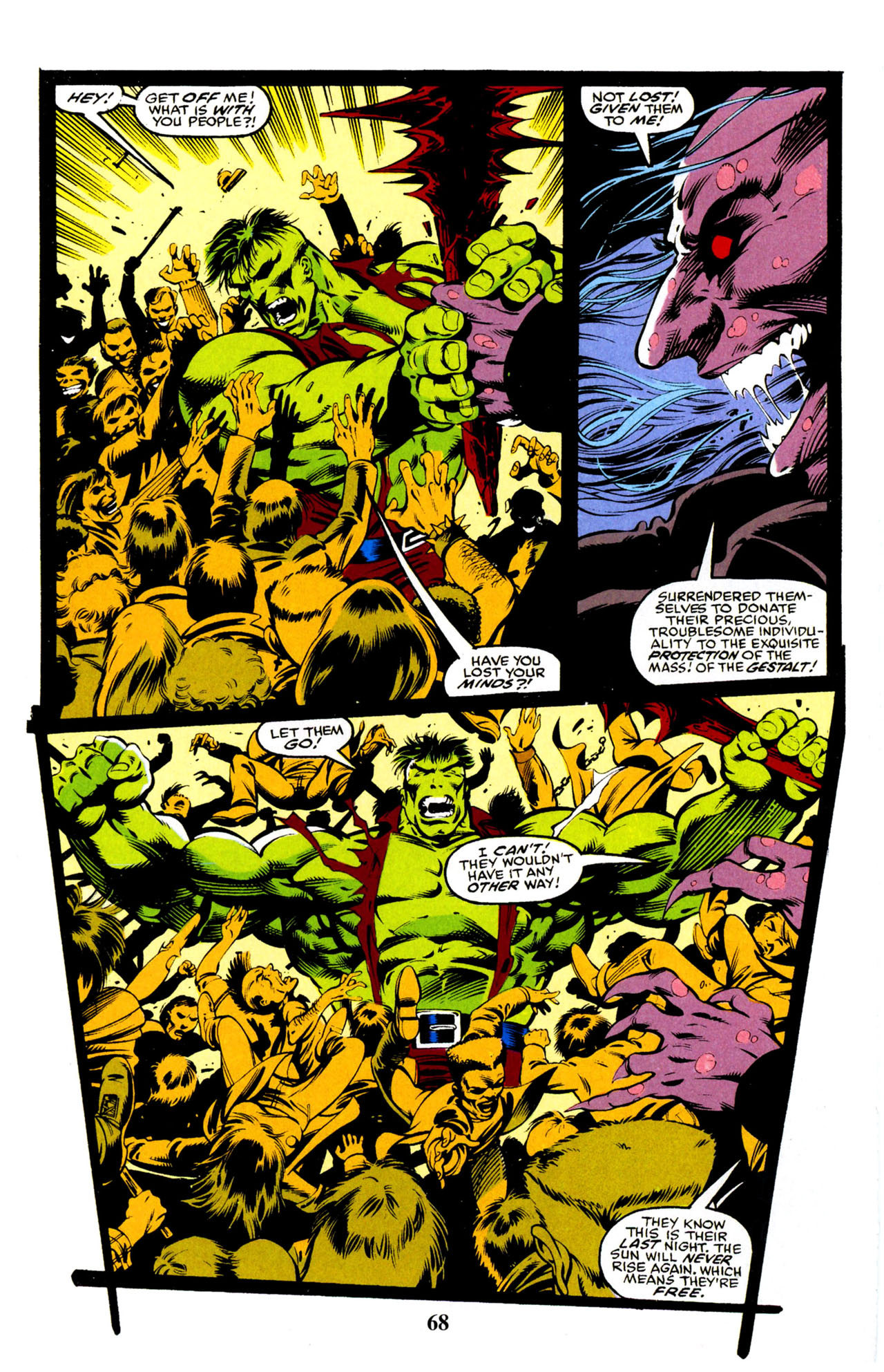 Read online Hulk Visionaries: Peter David comic -  Issue # TPB 7 - 68
