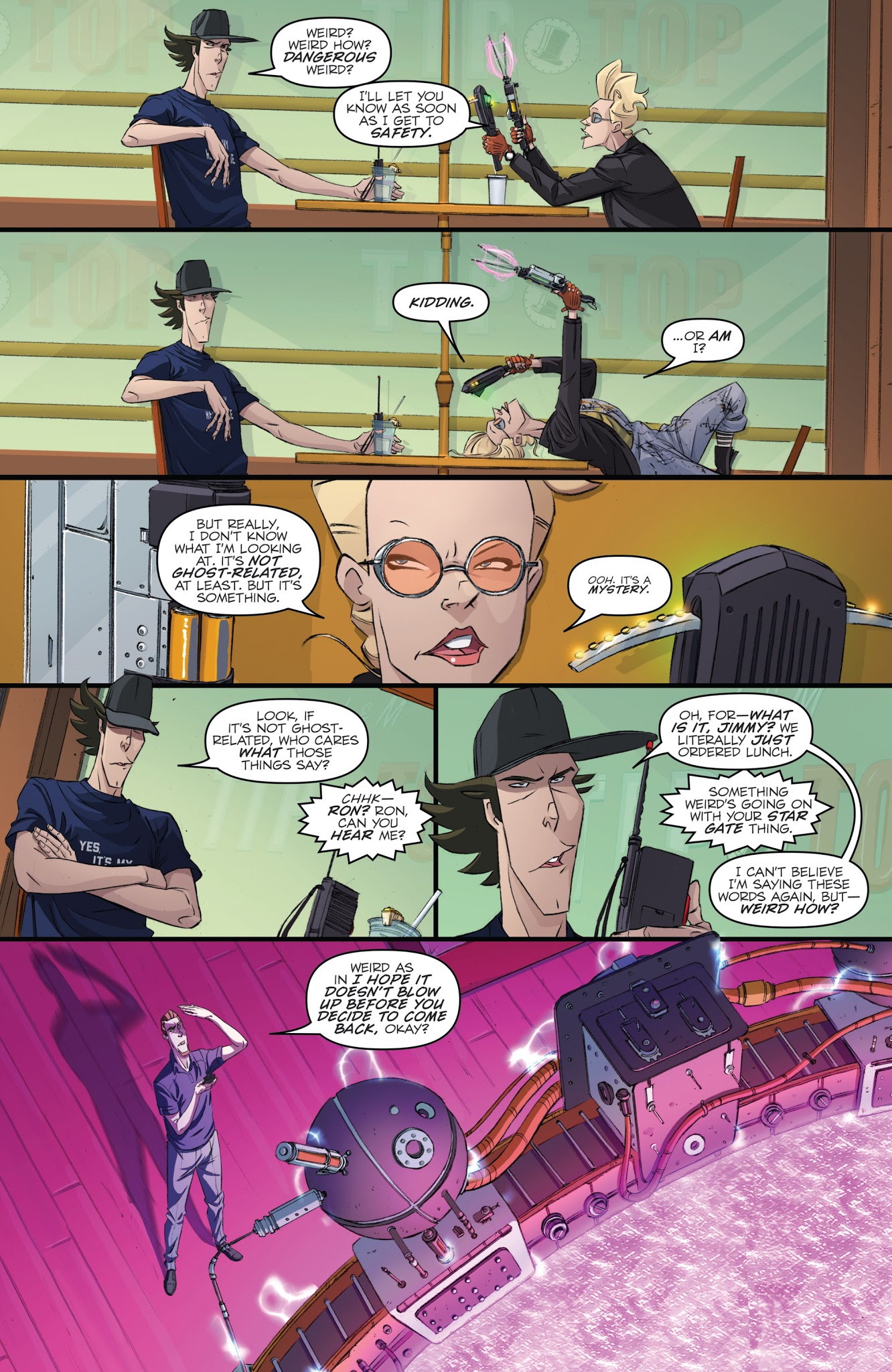 Read online Ghostbusters: Crossing Over comic -  Issue #1 - 19