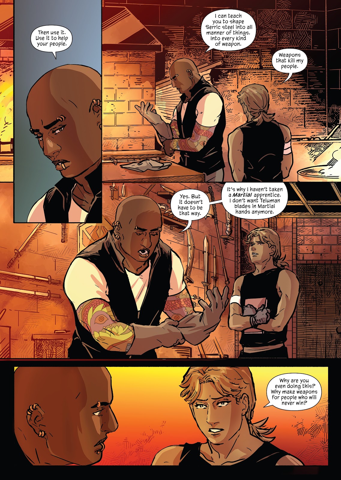 A Spark Within the Forge: An Ember in the Ashes Graphic Novel issue TPB - Page 114
