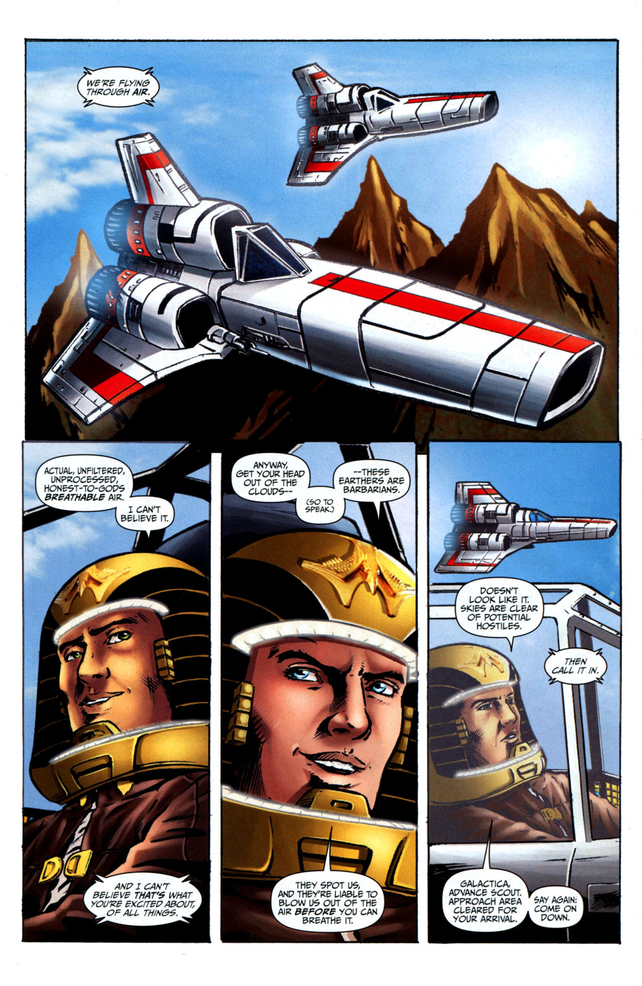 Read online Galactica 1980 comic -  Issue #1 - 17