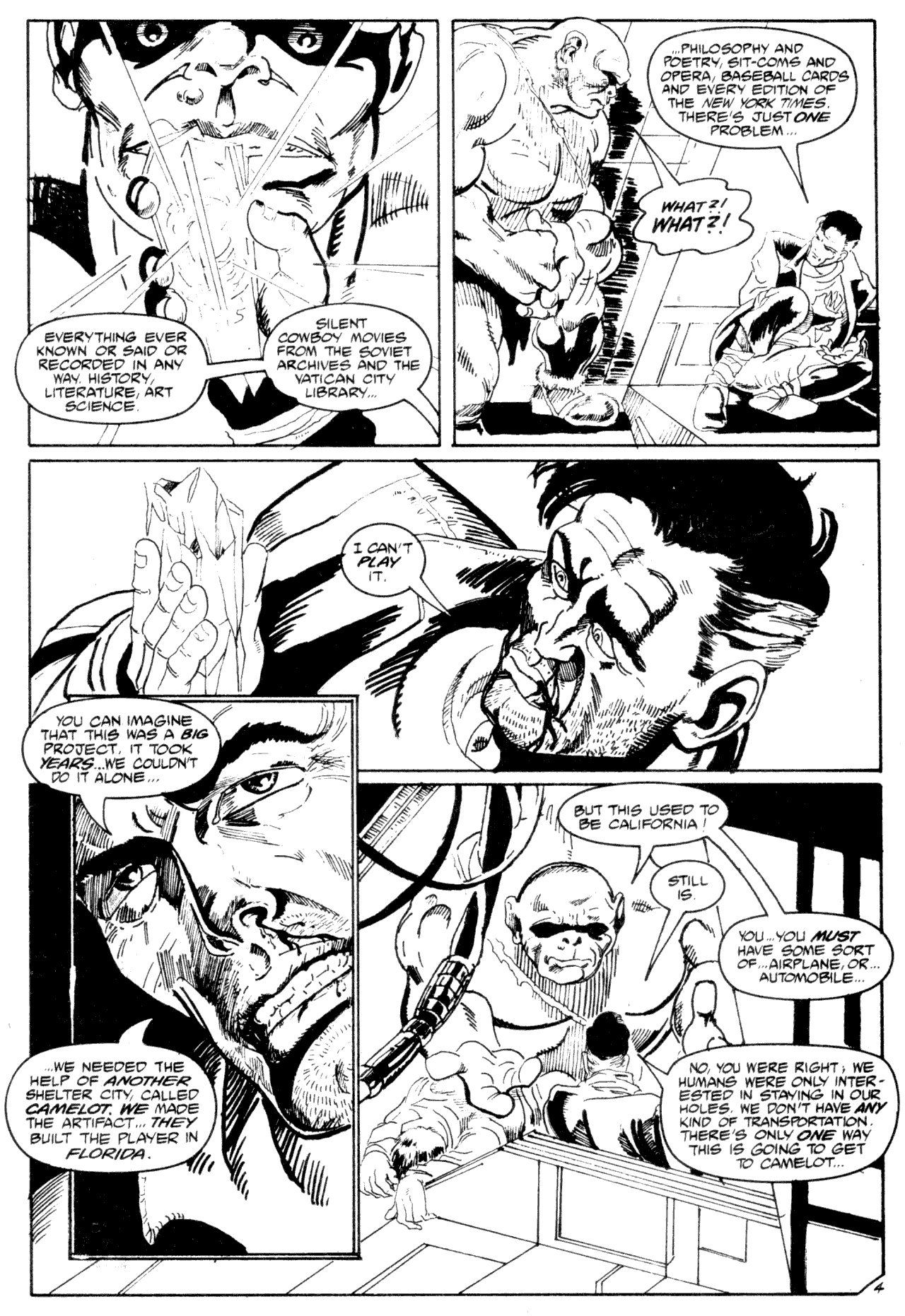 Read online Shattered Earth comic -  Issue #5 - 16