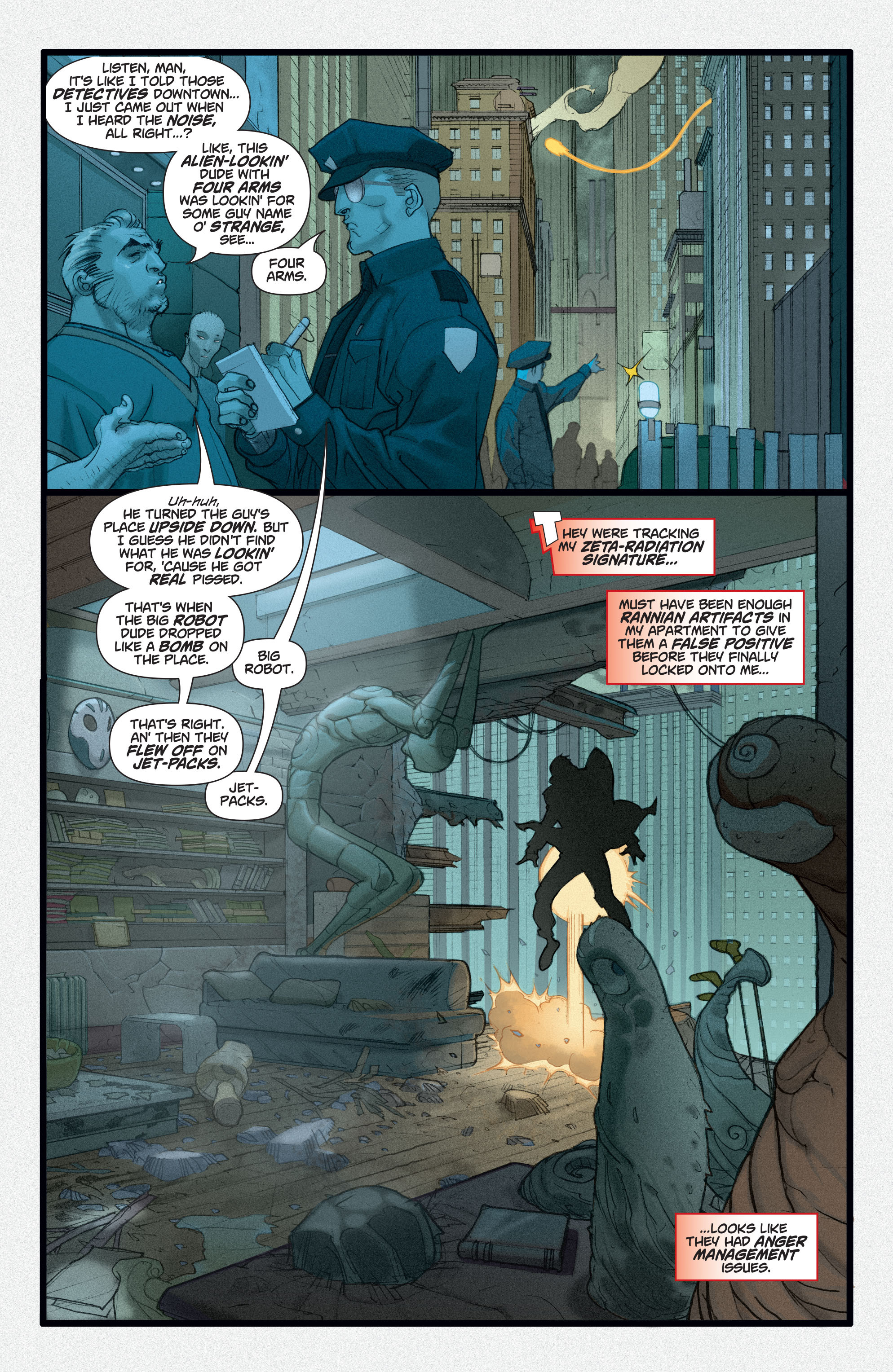 Read online Adam Strange (2004) comic -  Issue #2 - 14