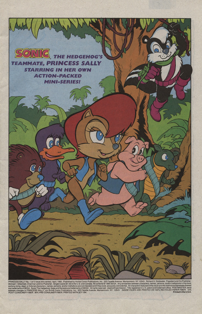 Read online Princess Sally comic -  Issue #1 - 3