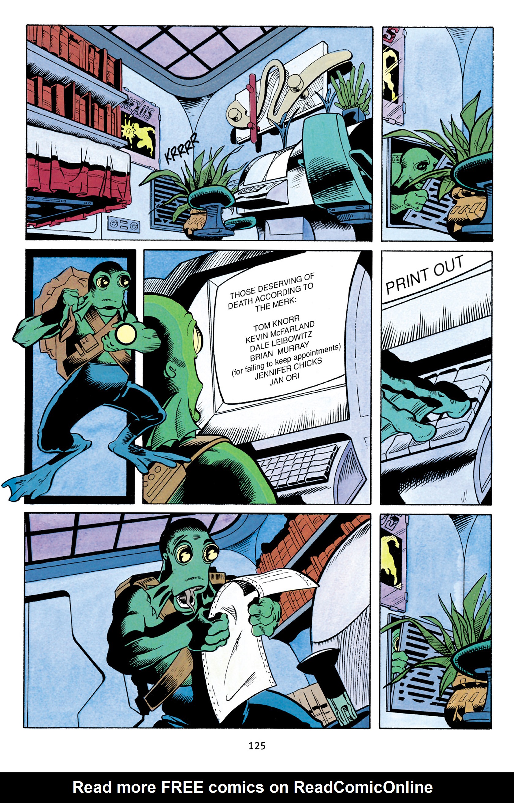 Read online Nexus Omnibus comic -  Issue # TPB 6 - 124