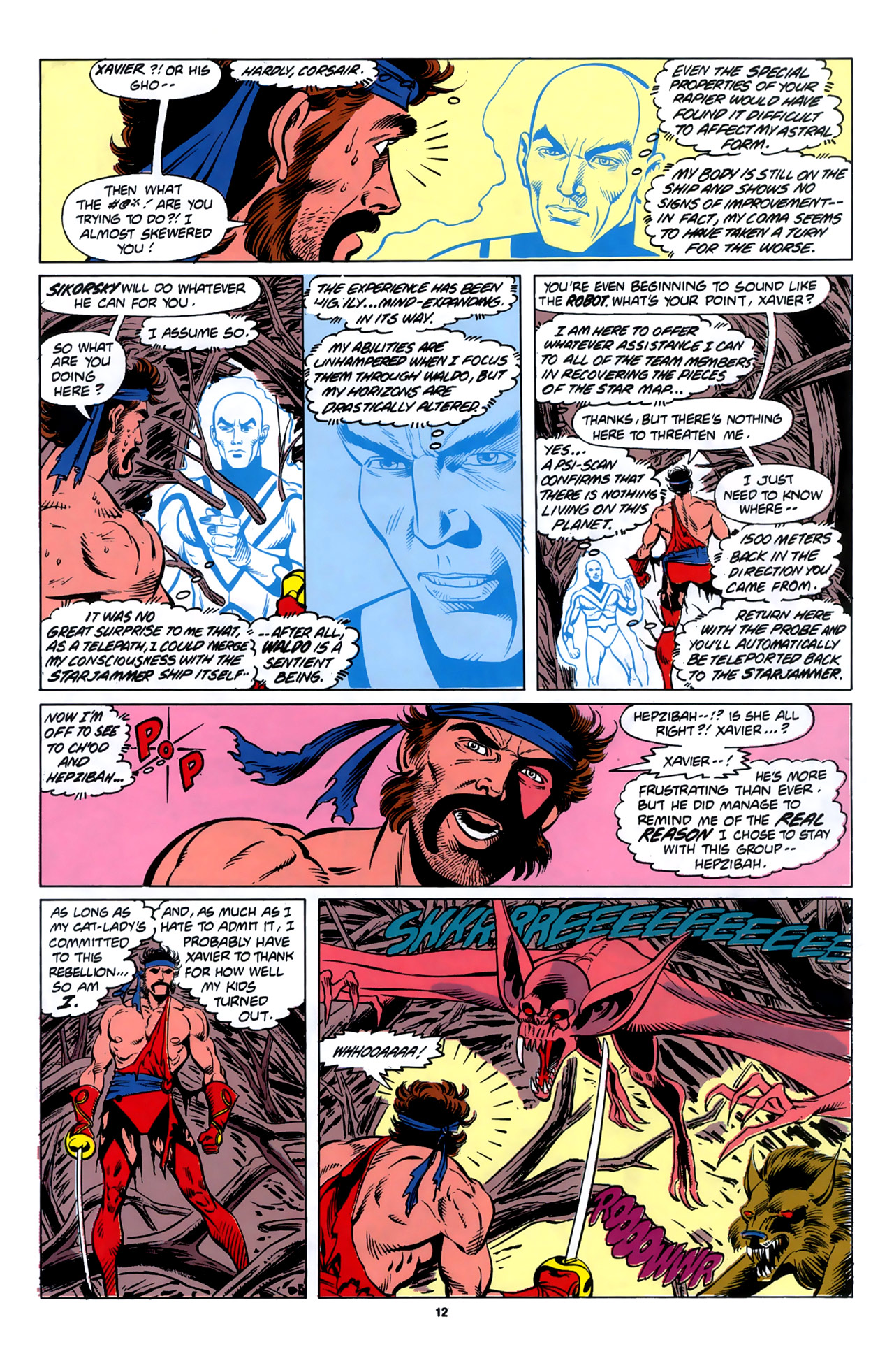Read online X-Men Spotlight On...Starjammers comic -  Issue #1 - 14