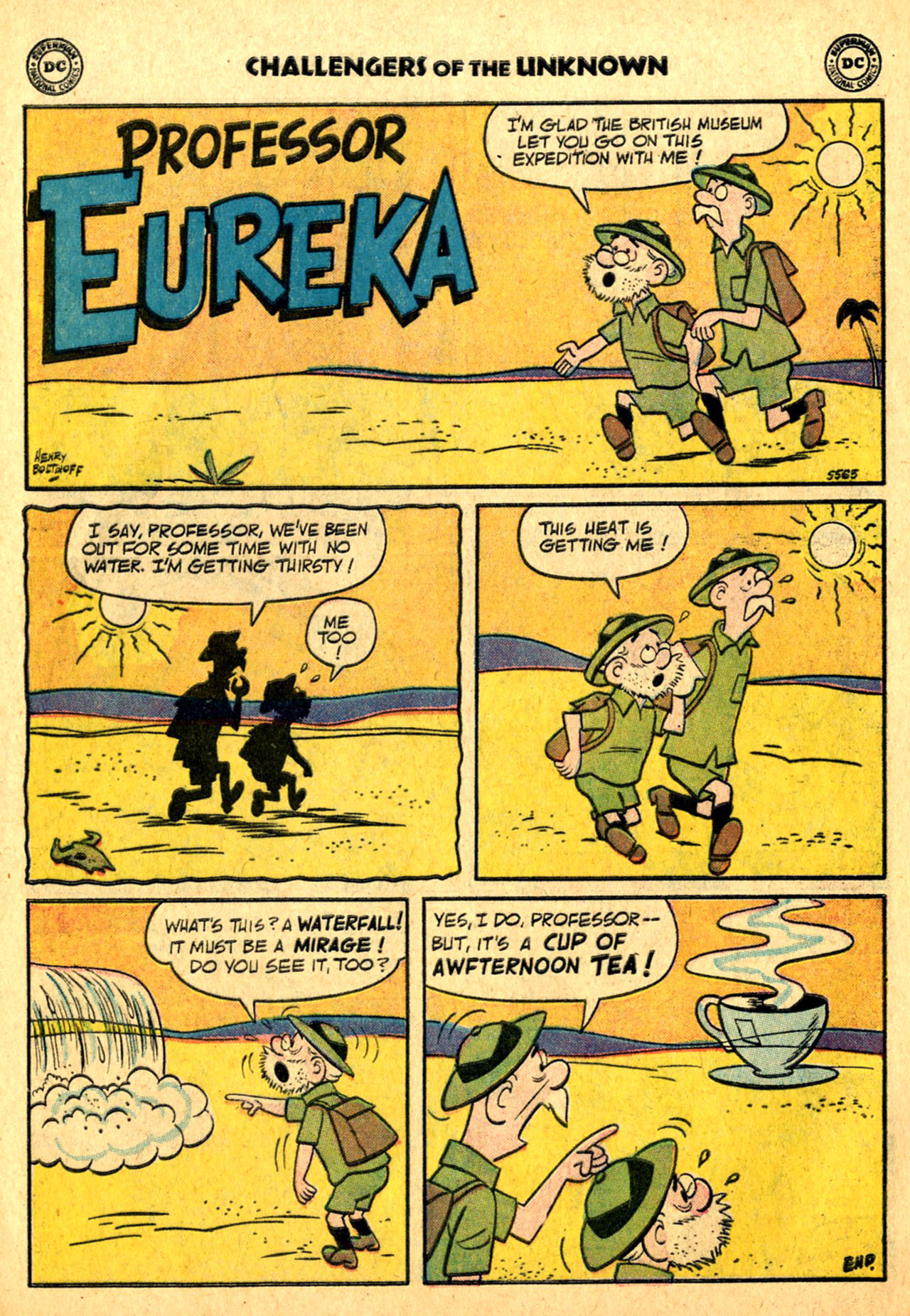 Read online Challengers of the Unknown (1958) comic -  Issue #1 - 31