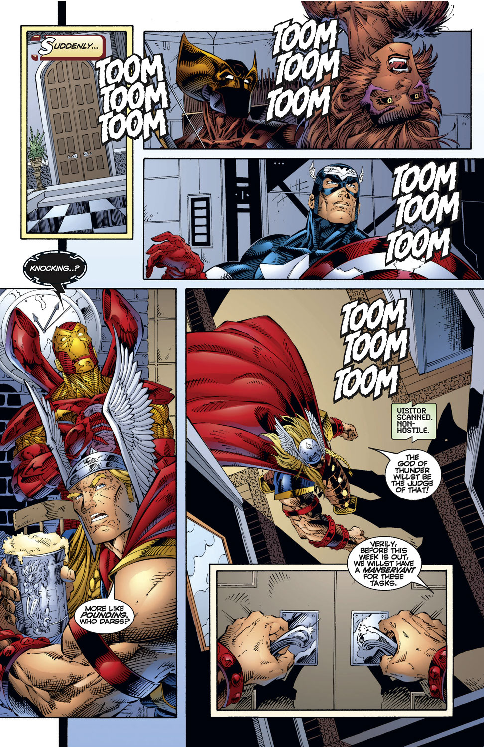 Read online Avengers (1996) comic -  Issue #7 - 13