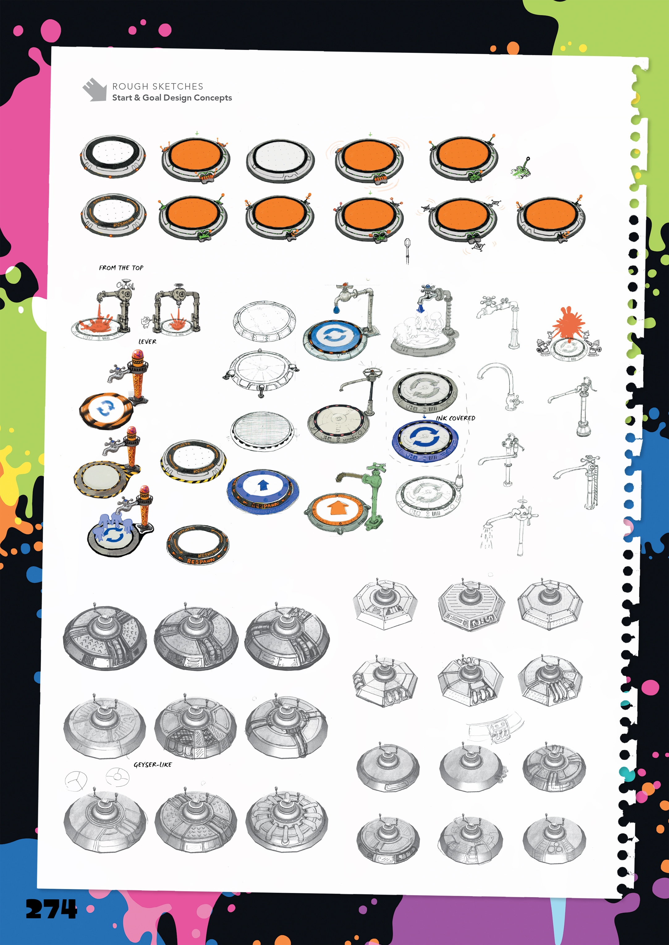 Read online The Art of Splatoon comic -  Issue # TPB (Part 3) - 44