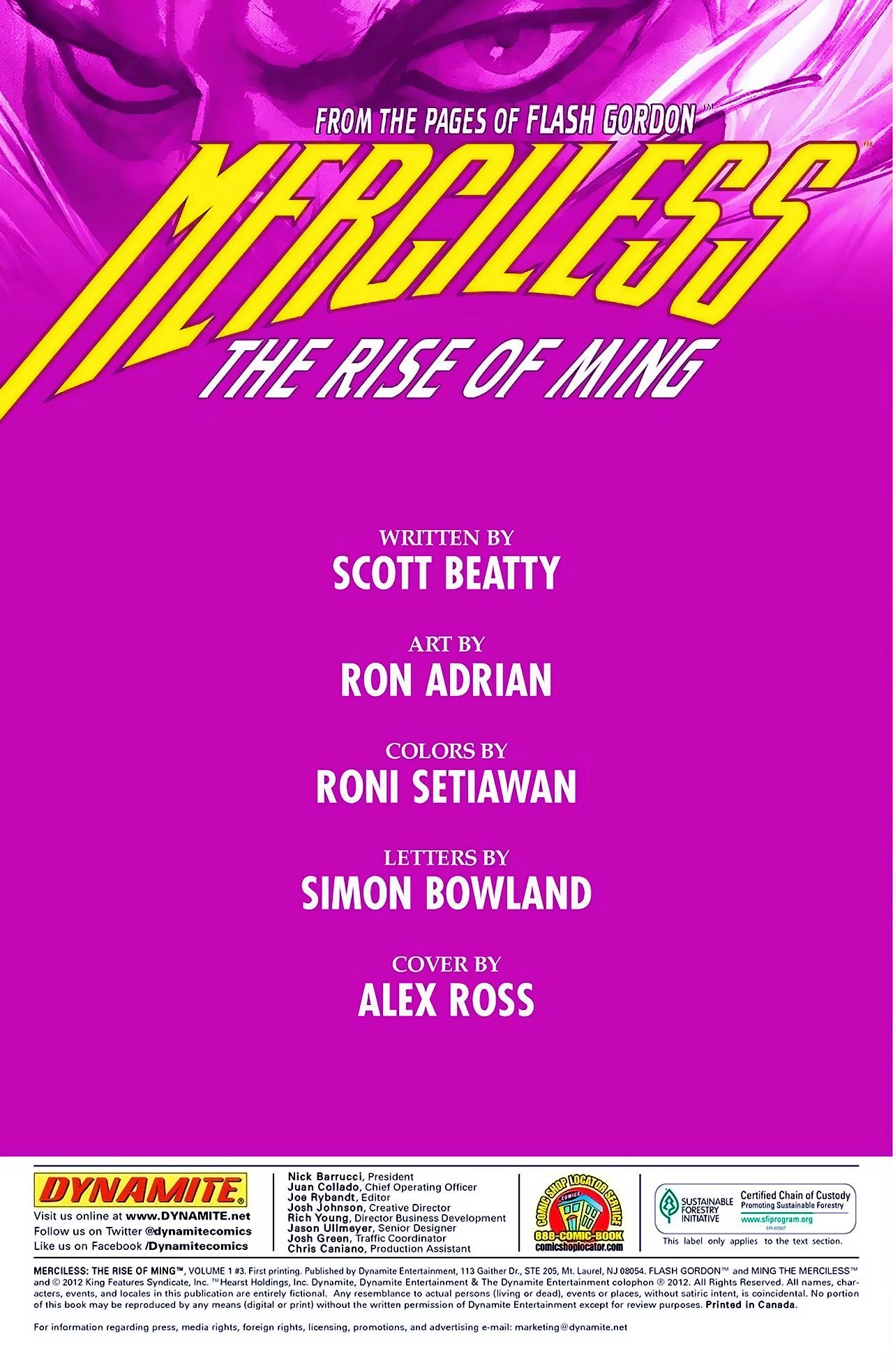 Read online Merciless: The Rise of Ming comic -  Issue #3 - 2