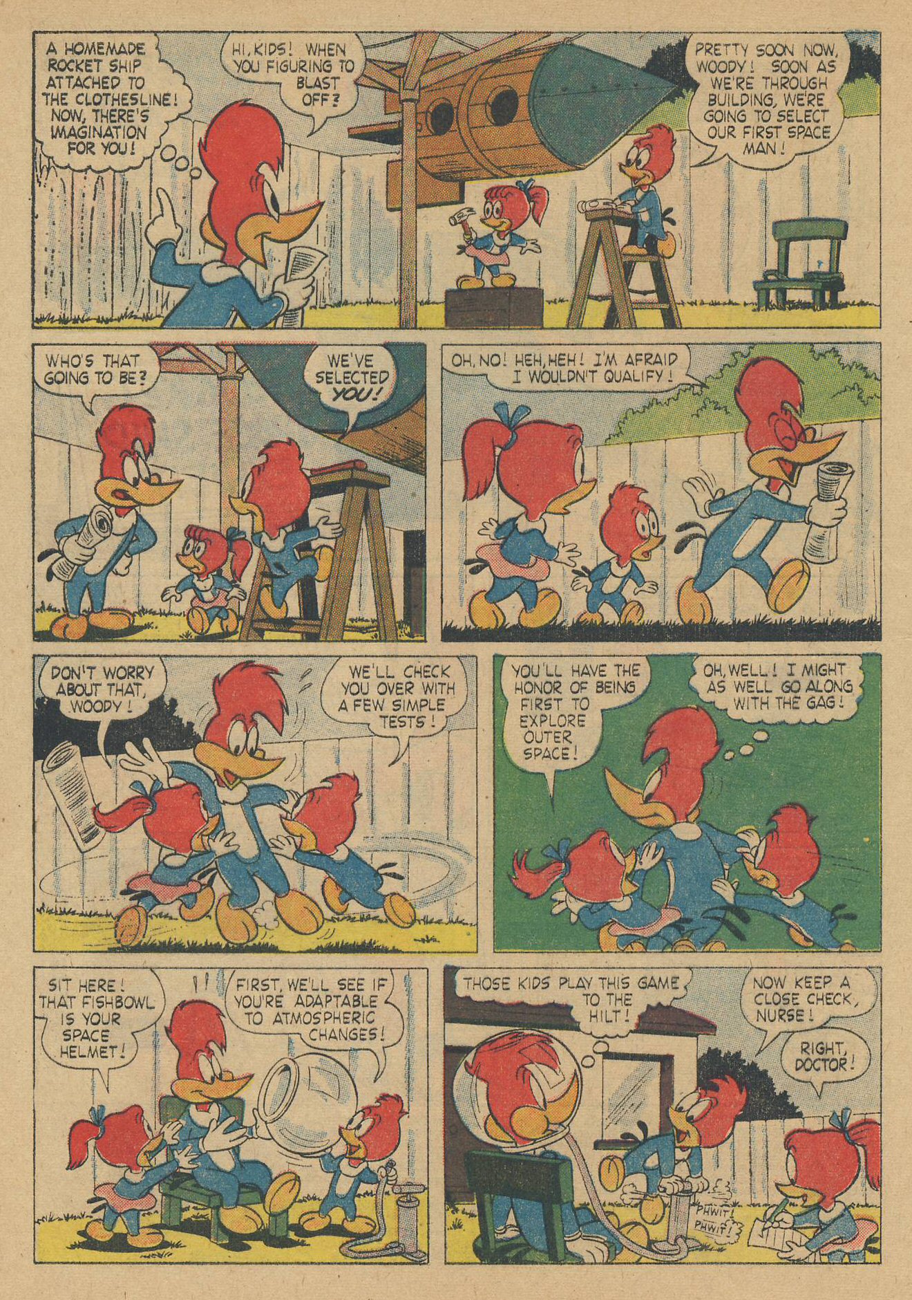 Read online Walter Lantz Woody Woodpecker (1952) comic -  Issue #58 - 4