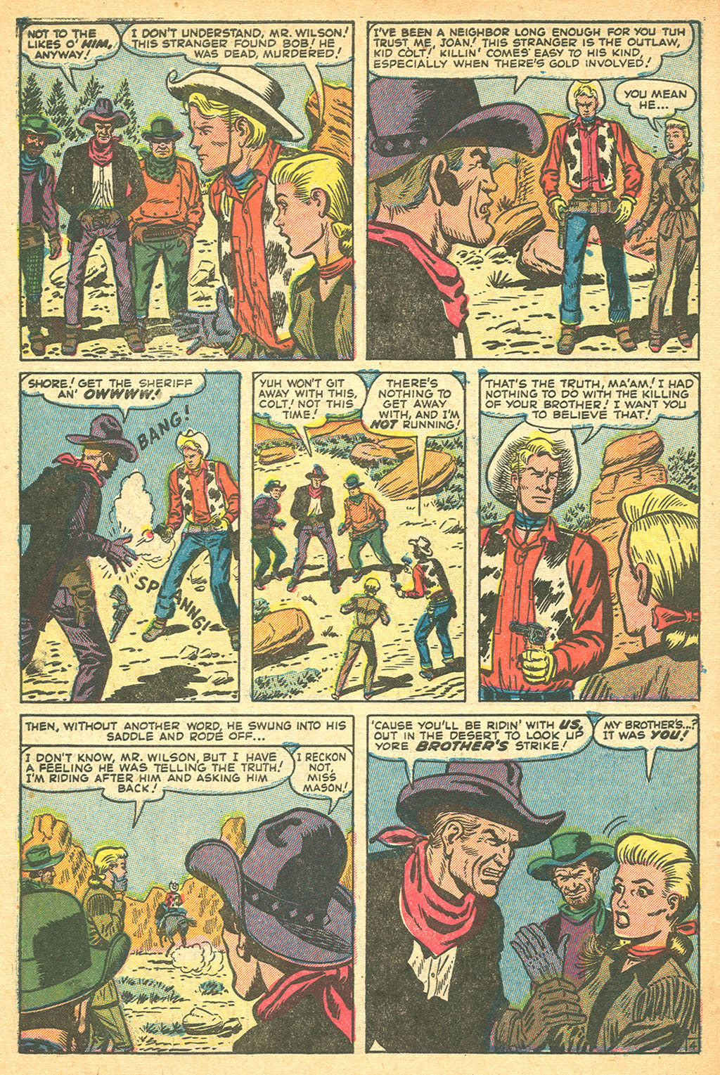 Read online Kid Colt Outlaw comic -  Issue #42 - 30