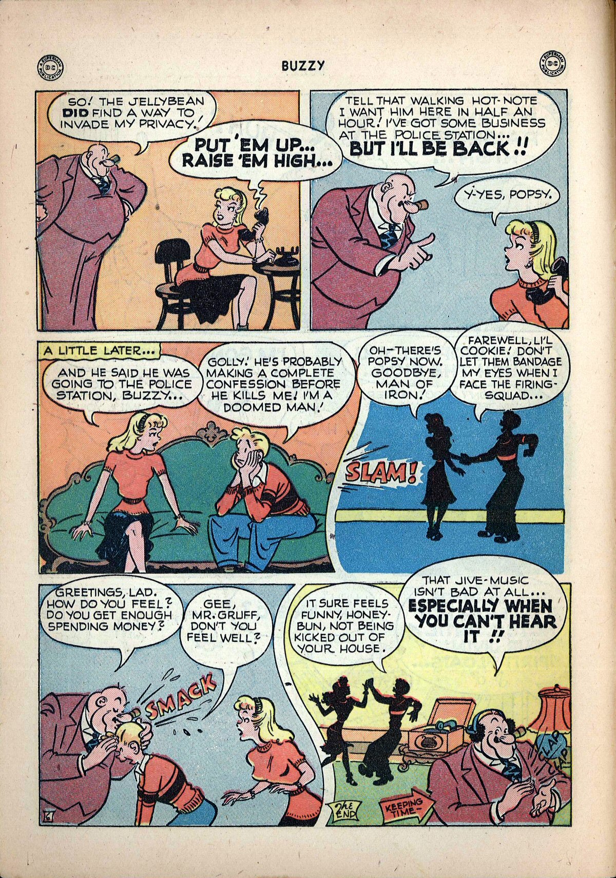 Read online Buzzy comic -  Issue #17 - 18