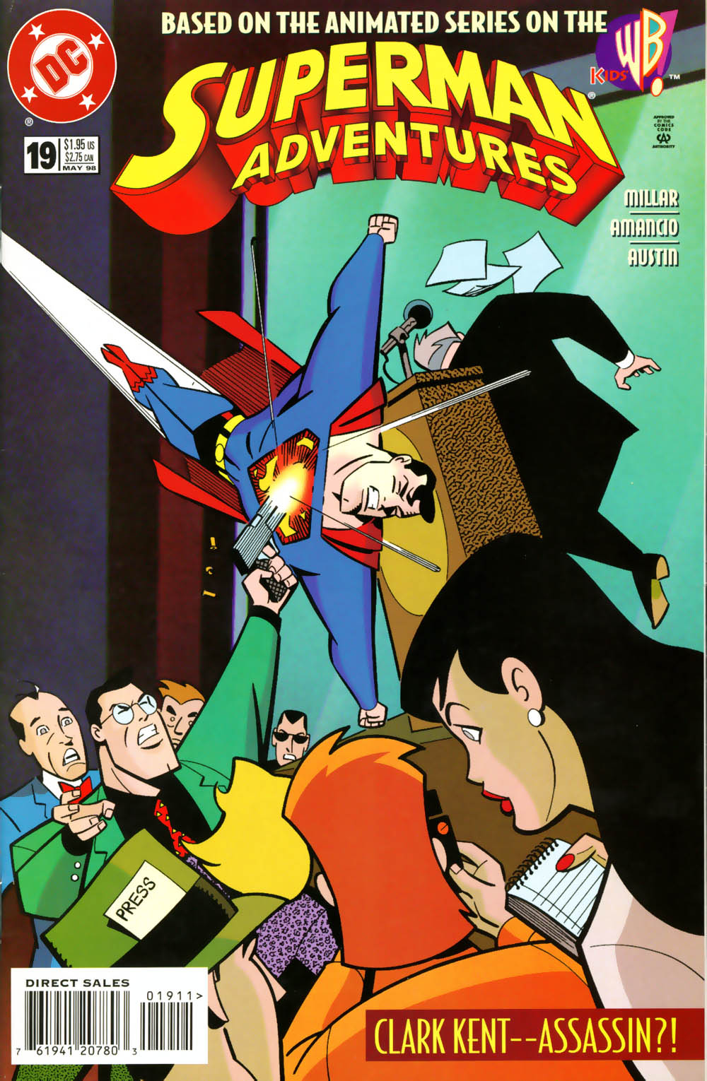 Read online Superman Adventures comic -  Issue #19 - 1