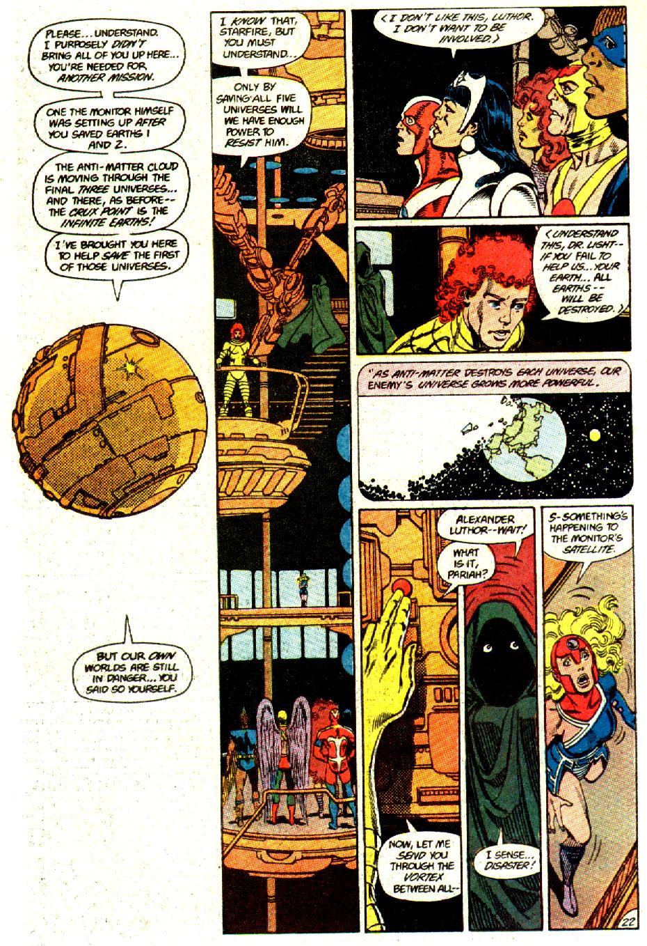 Read online Crisis on Infinite Earths (1985) comic -  Issue #5 - 24