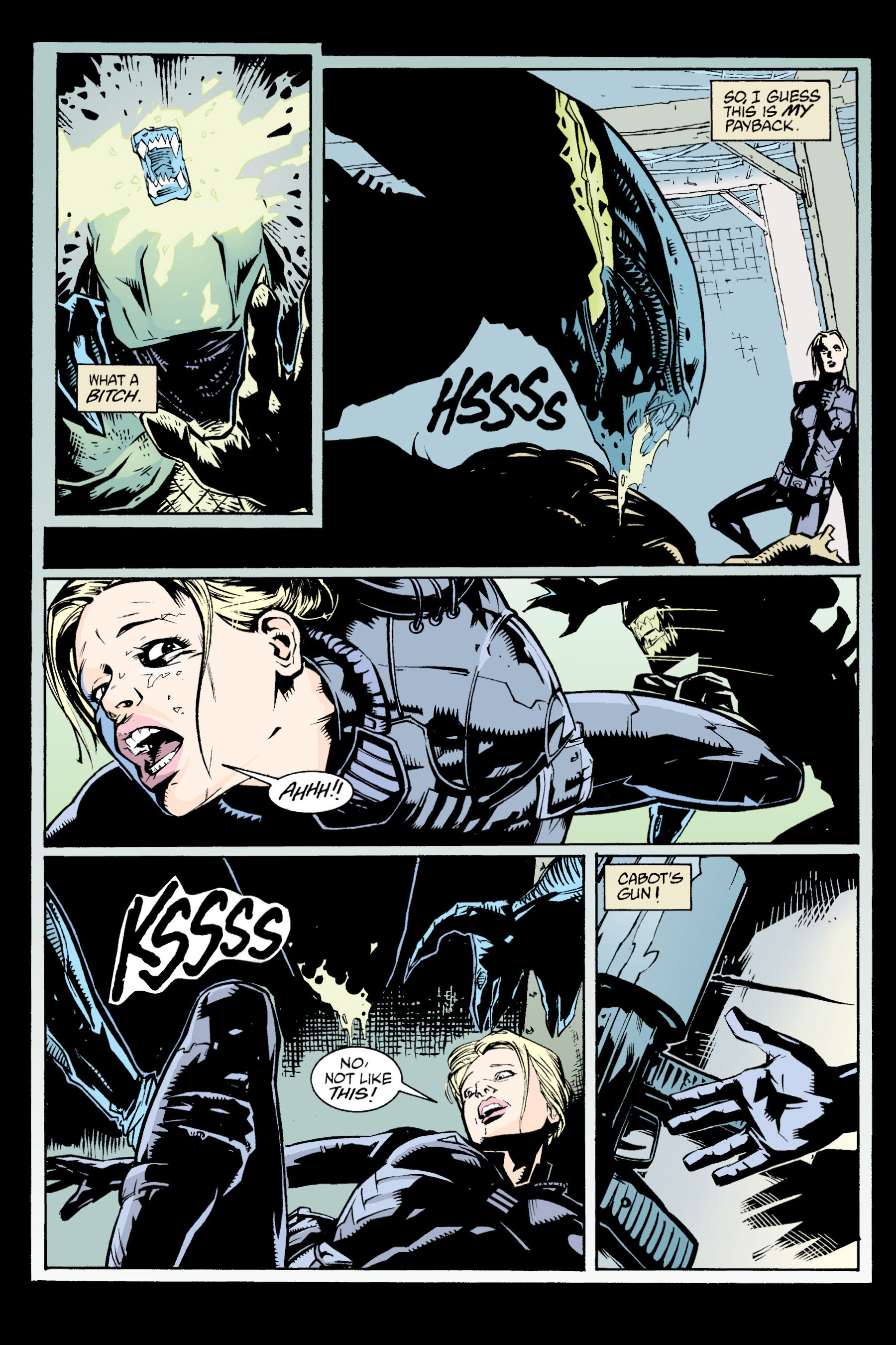 Read online Aliens vs. Predator Omnibus comic -  Issue # _TPB 1 Part 4 - 113