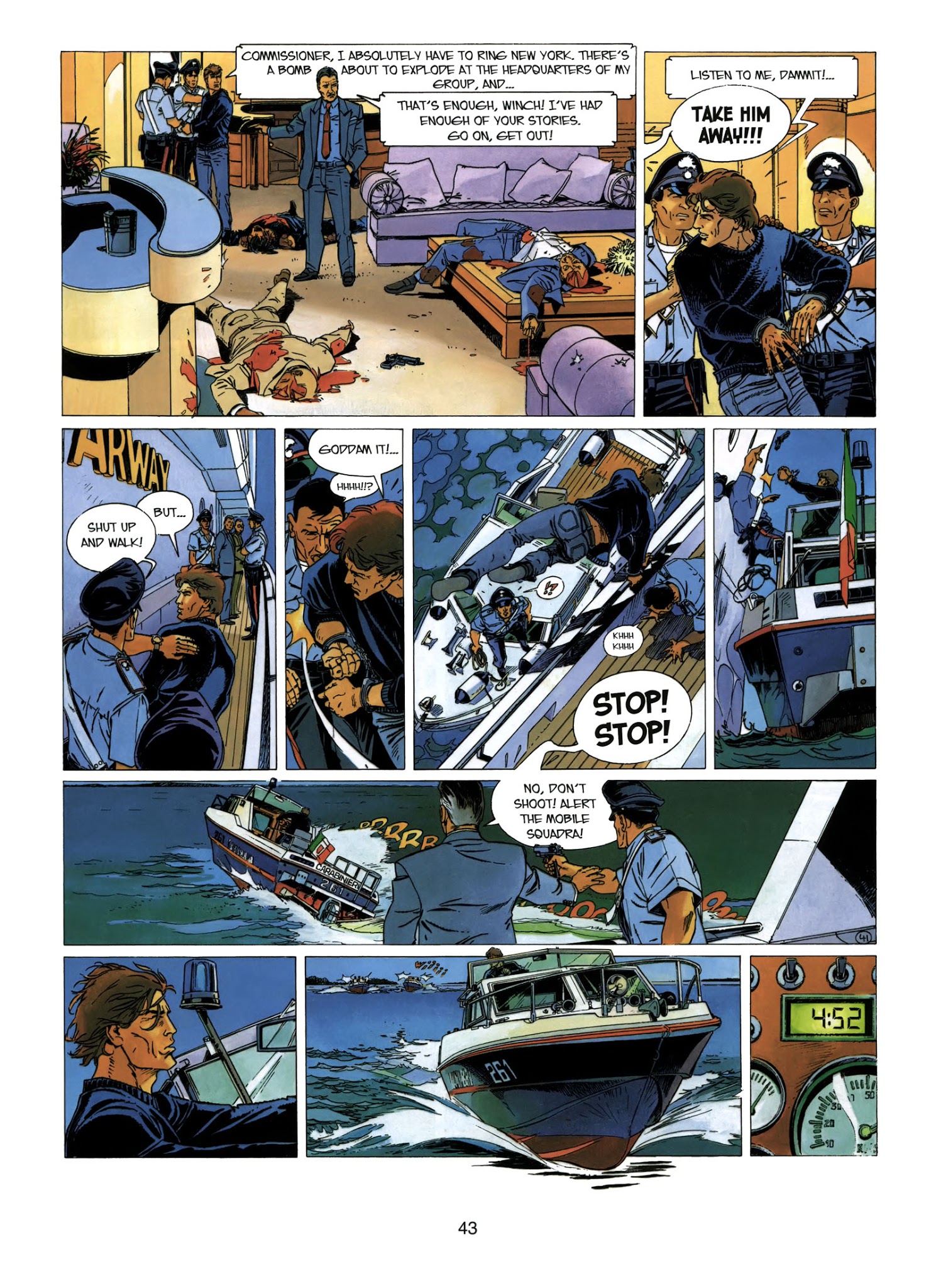 Read online Largo Winch comic -  Issue # TPB 6 - 44