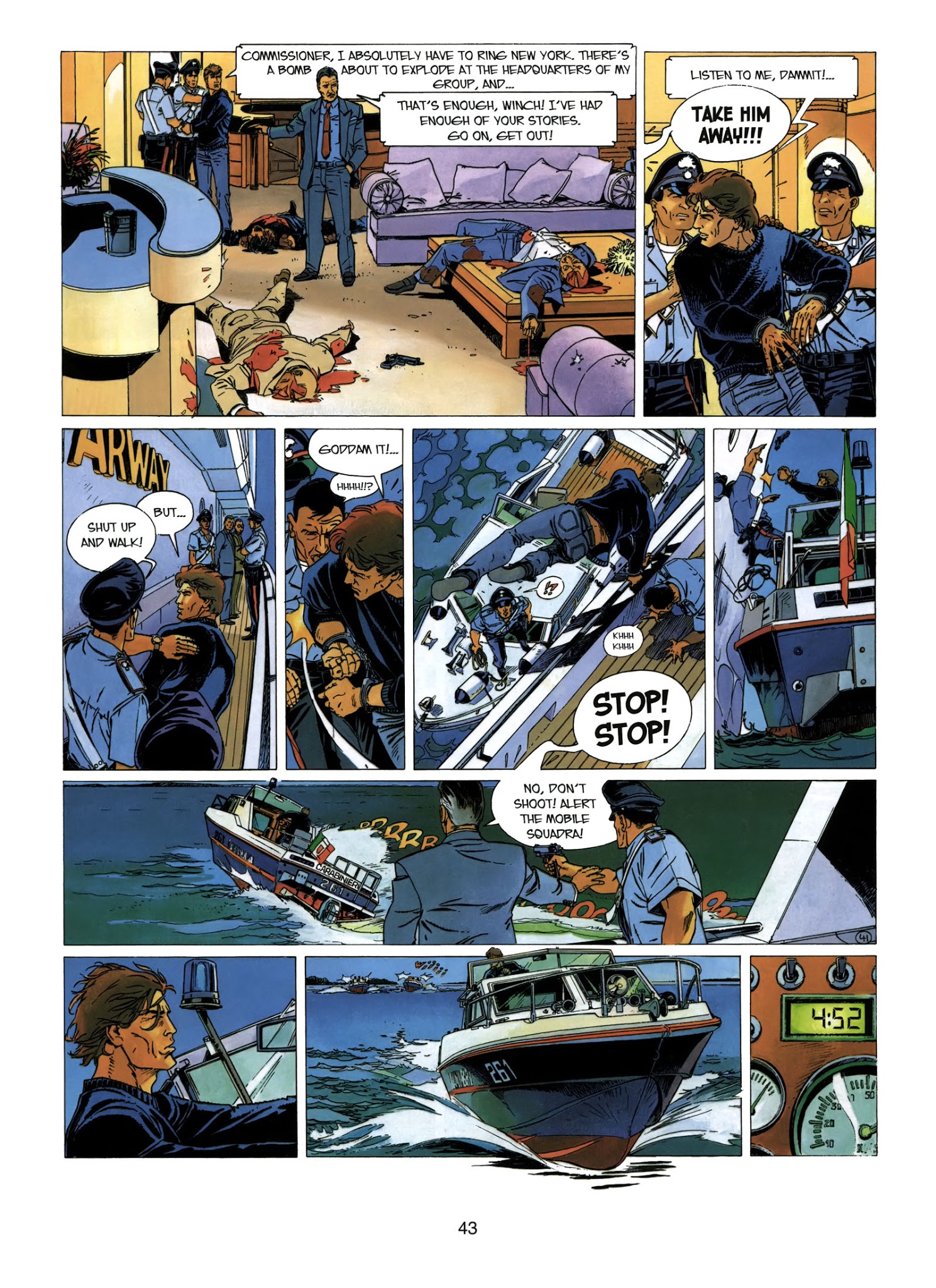 Read online Largo Winch comic -  Issue #6 - 44
