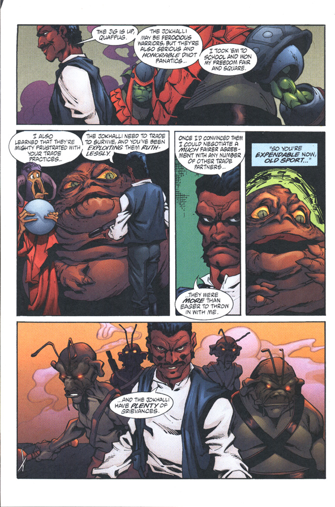 Read online Star Wars: The Bounty Hunters comic -  Issue # Issue Scoundrel's Wages - 20