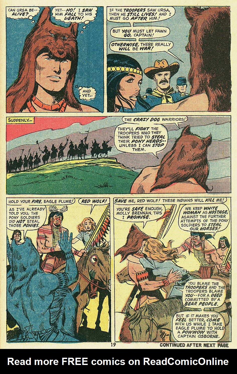 Read online Red Wolf (1972) comic -  Issue #4 - 15