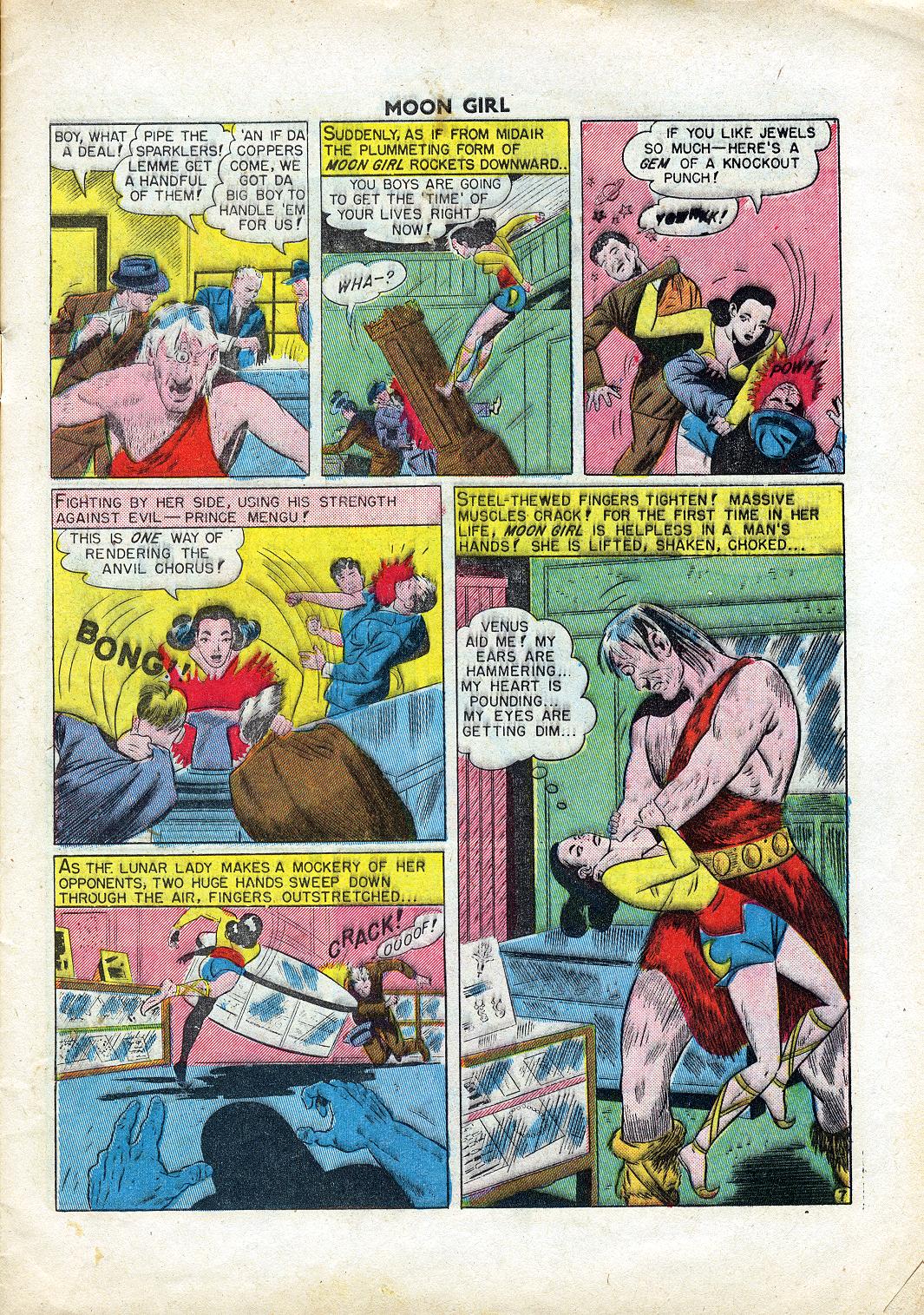 Read online Moon Girl (1947) comic -  Issue #4 - 9