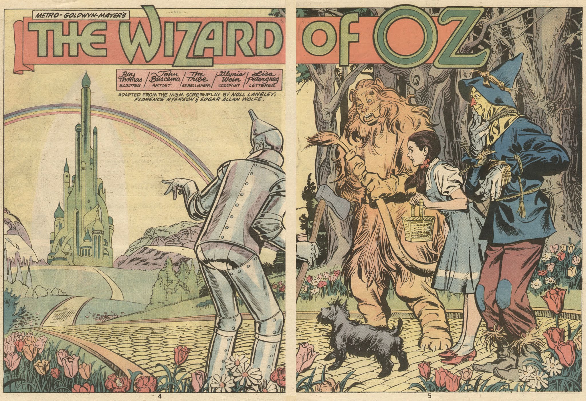 Read online Marvelous Wizard of Oz comic -  Issue # TPB - 4
