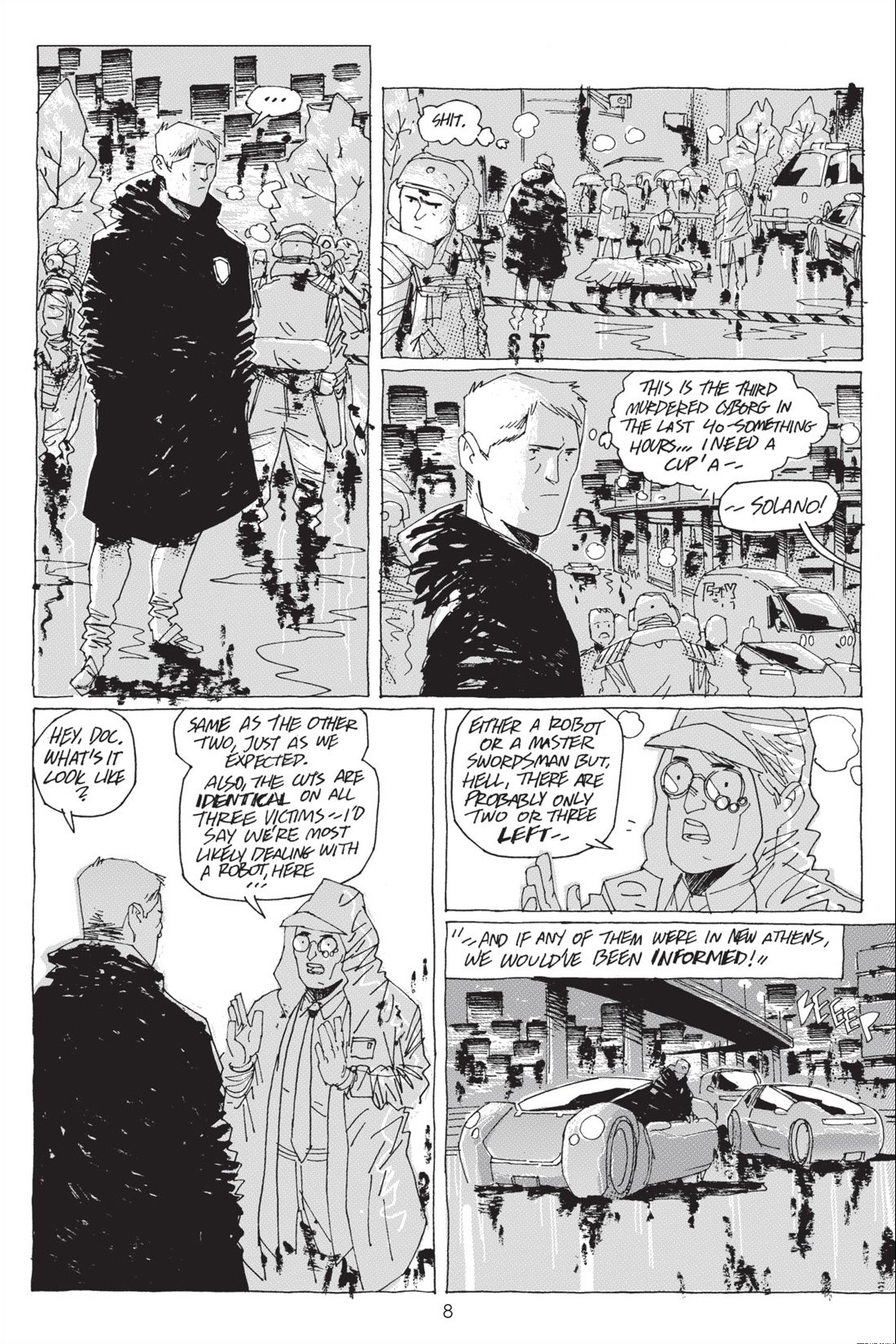 Read online Old City Blues comic -  Issue # TPB - 8