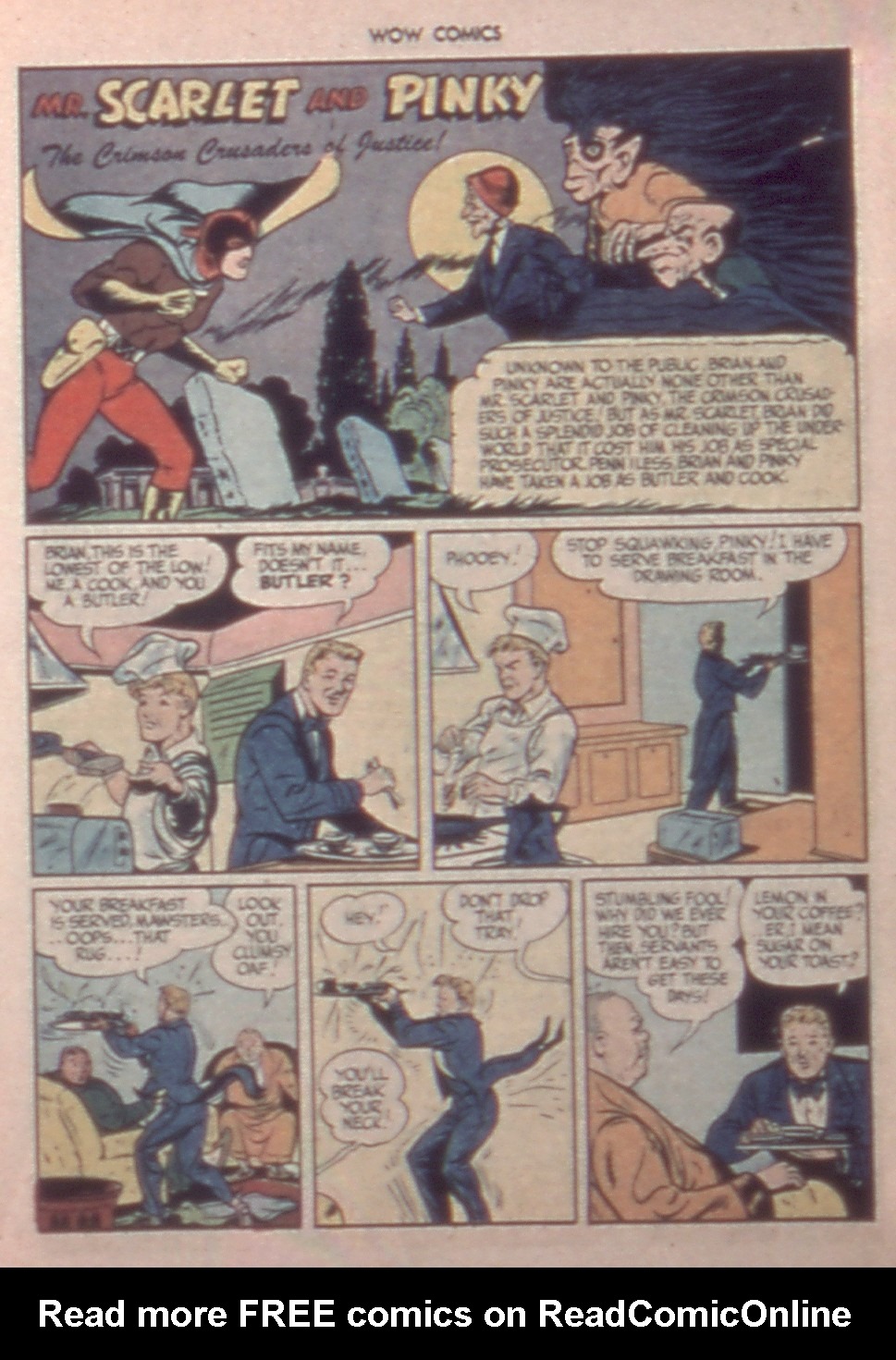 Read online Wow Comics comic -  Issue #36 - 22